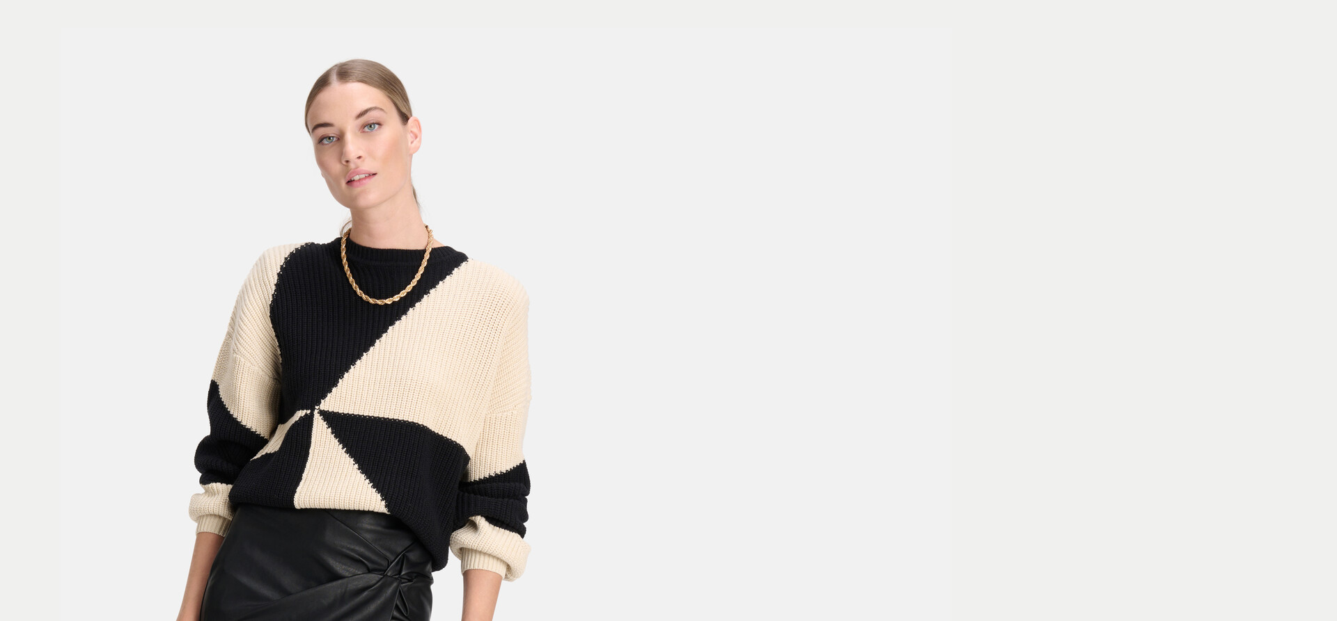 Colorblock Trui By Mieke SHOEBY WOMEN