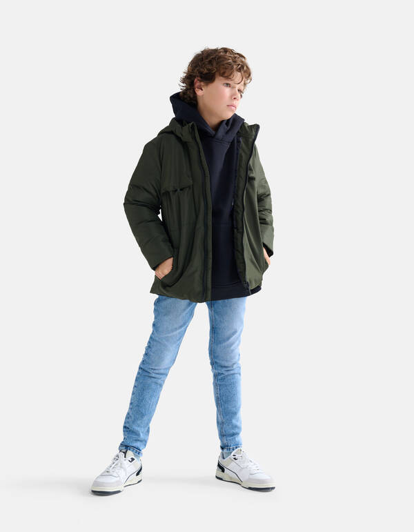 Technical Short Jas Donkergroen SHOEBY BOYS