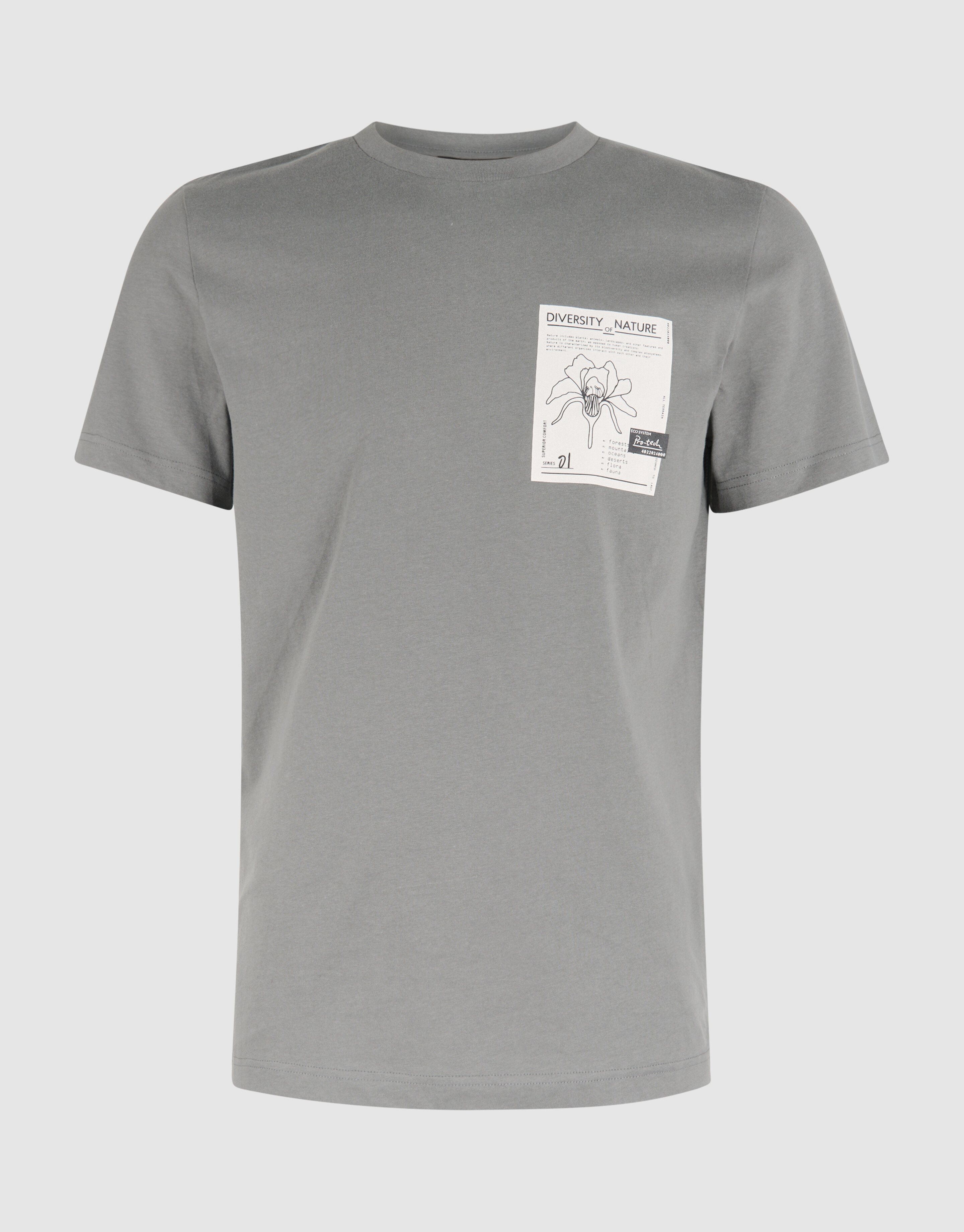 Artwork T-shirt Donkergroen SHOEBY MEN