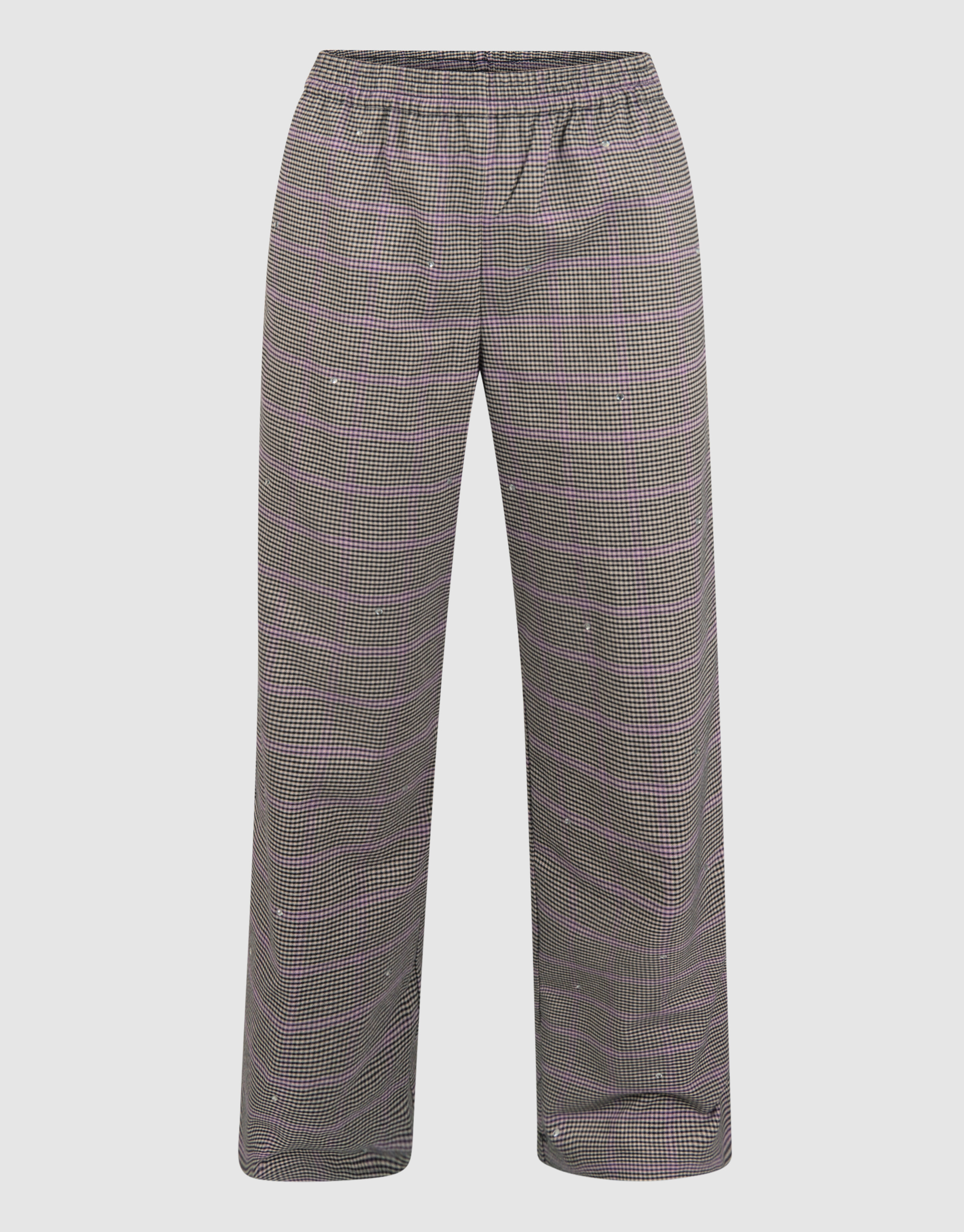 Ruiten Wide Leg Broek Grijs SHOEBY WOMEN