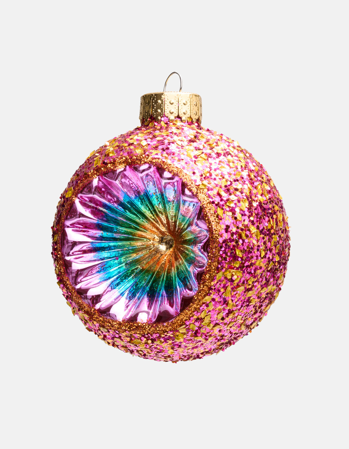 Glitter Reflector Kerstbal By Fred SHOEBY ACCESSOIRES