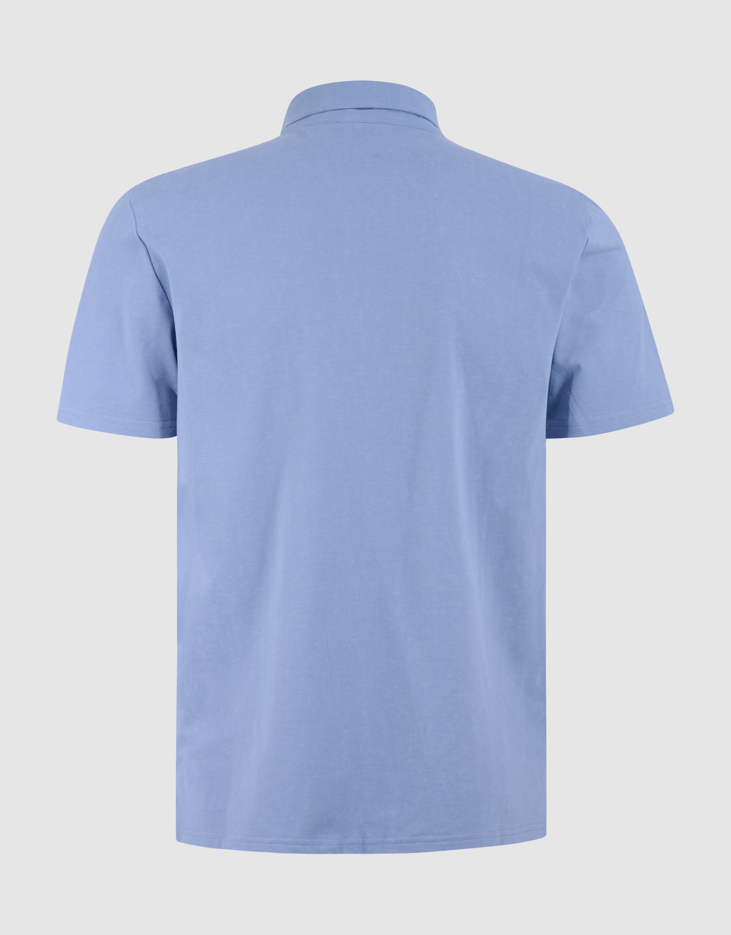 Washed Polo Lichtblauw SHOEBY MEN