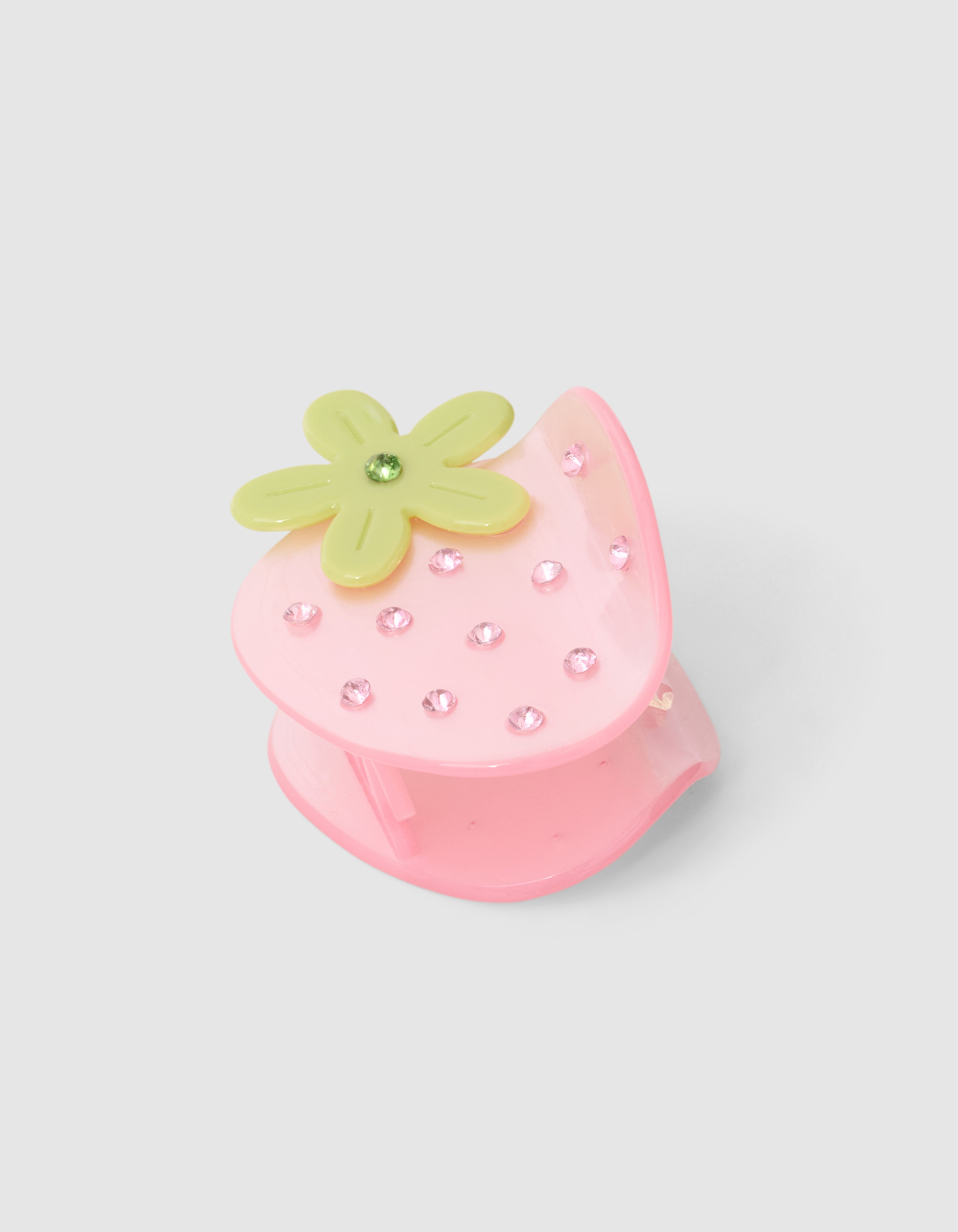 Strawberry Strass Haarclip Lichtroze SHOEBY ACCESSOIRES