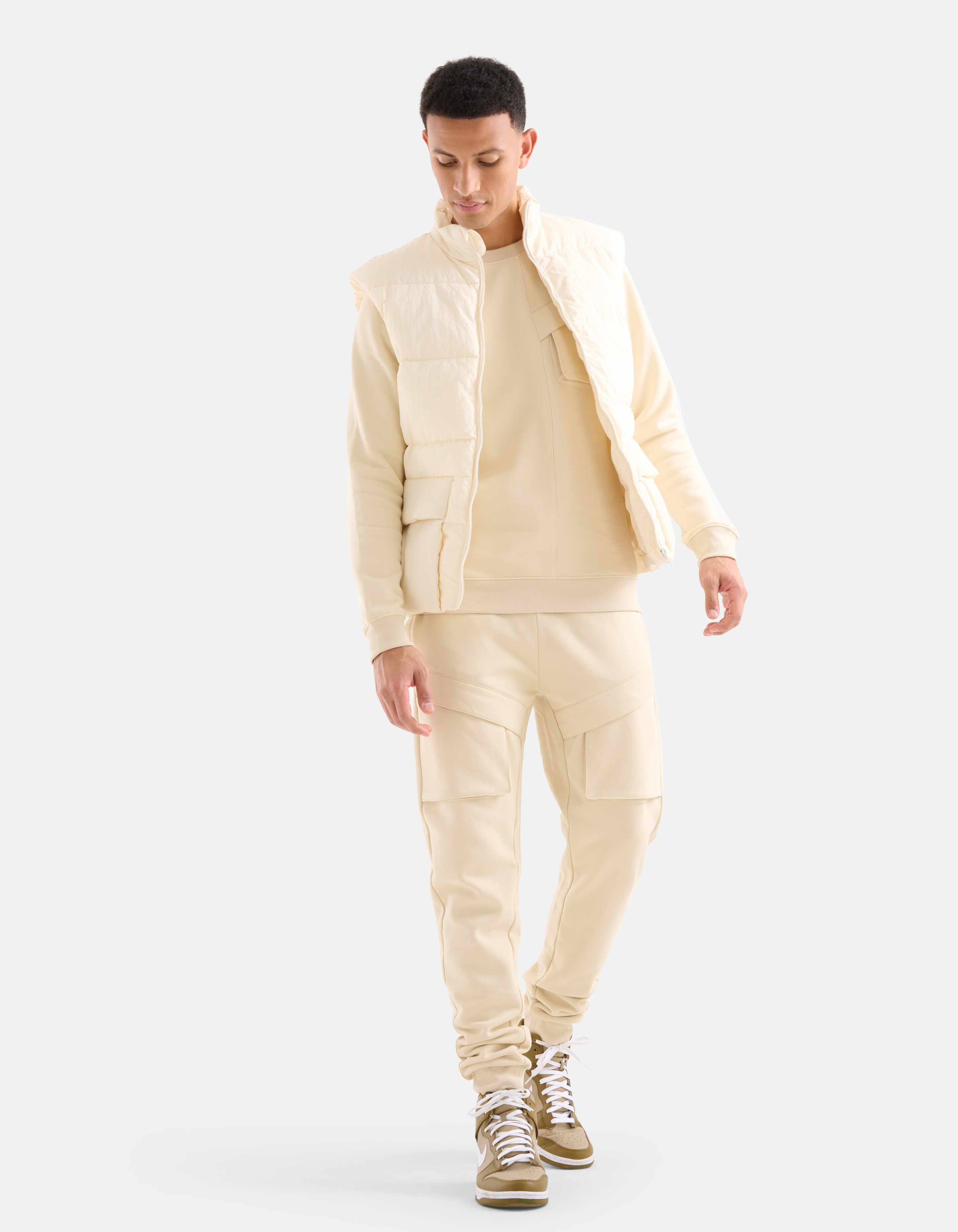 Cargo Joggingbroek Beige SHOEBY MEN