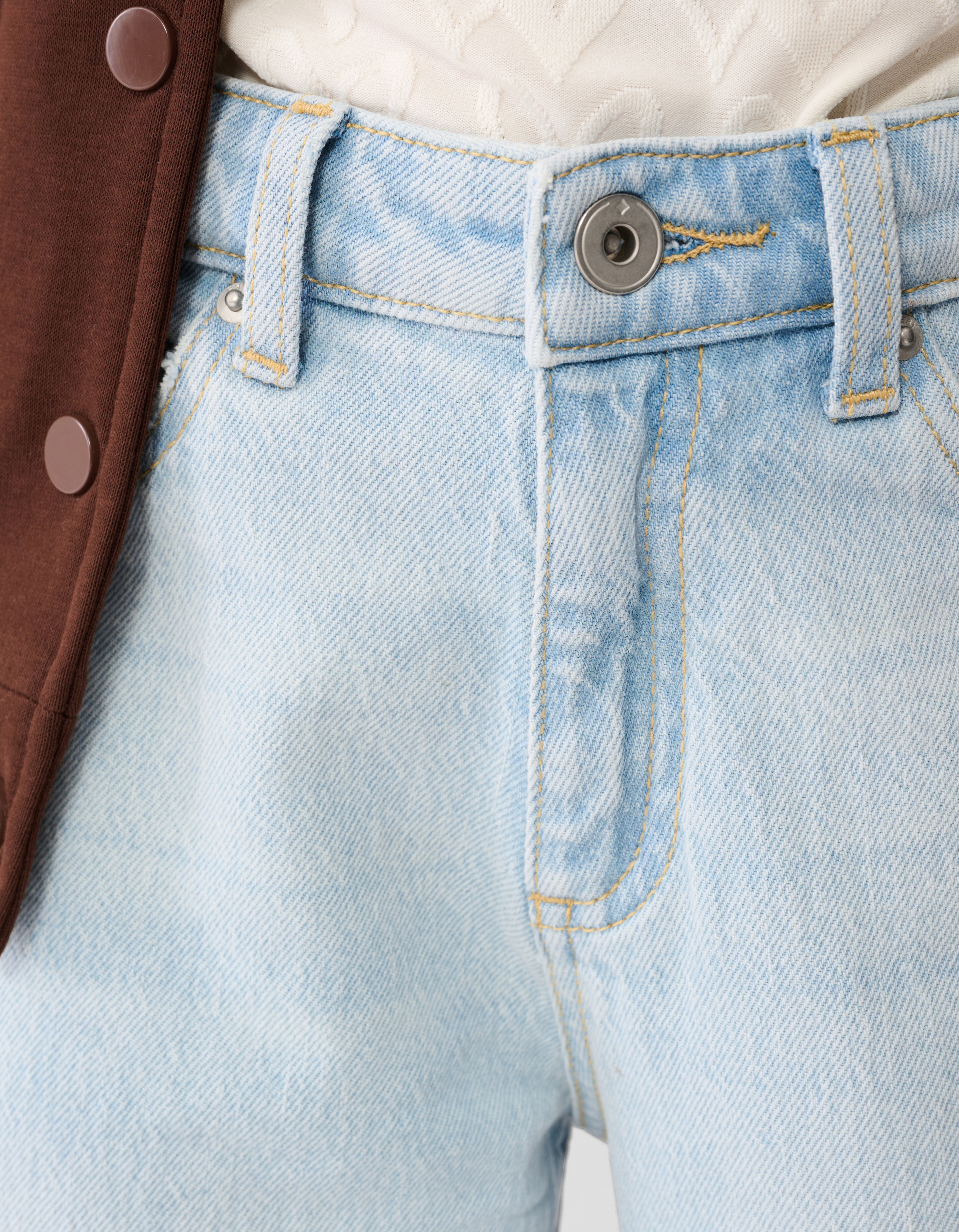 Destroy Straight Fit Jeans Bleached SHOEBY GIRLS