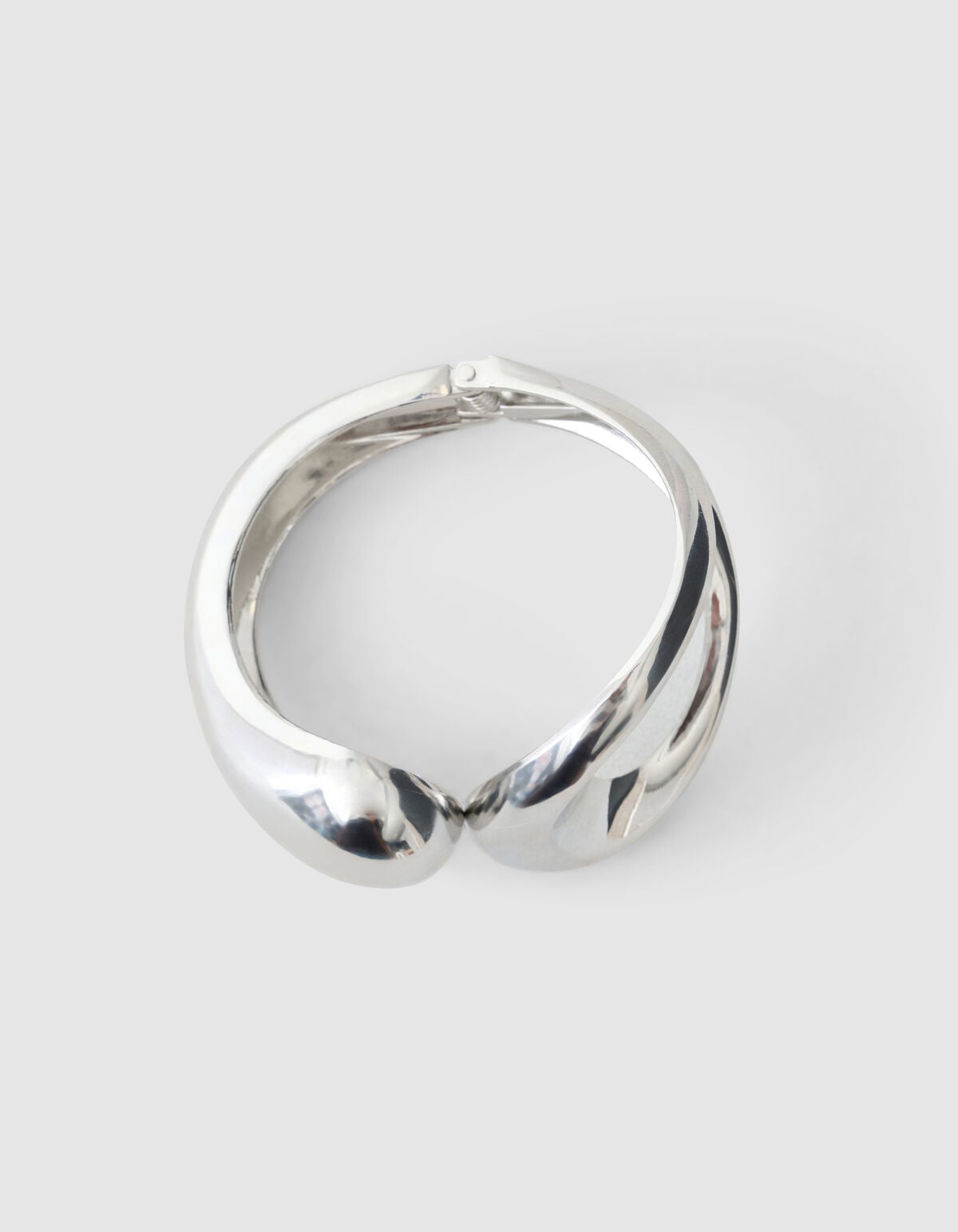 Organic Bangle Armband Zilver SHOEBY ACCESSOIRES
