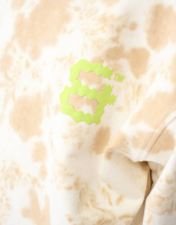 Tie Dye Sweater Gebroken Wit SHOEBY BOYS