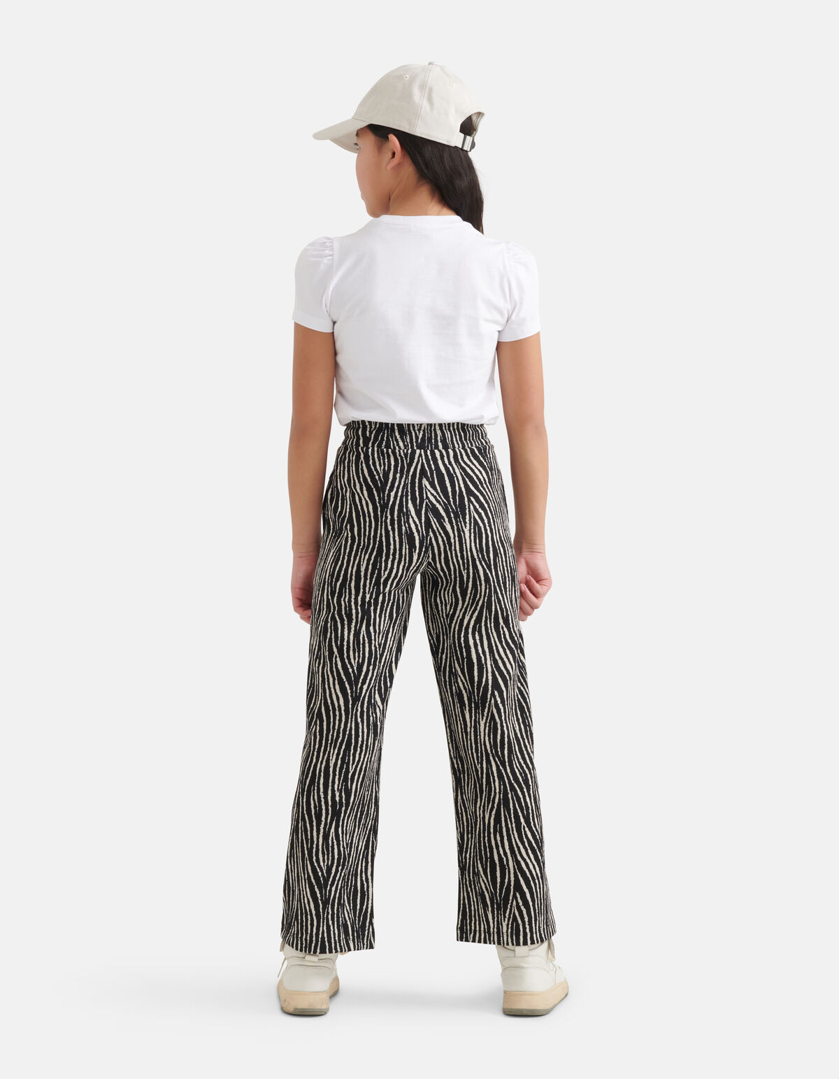 Artwork T-shirt Wit SHOEBY GIRLS