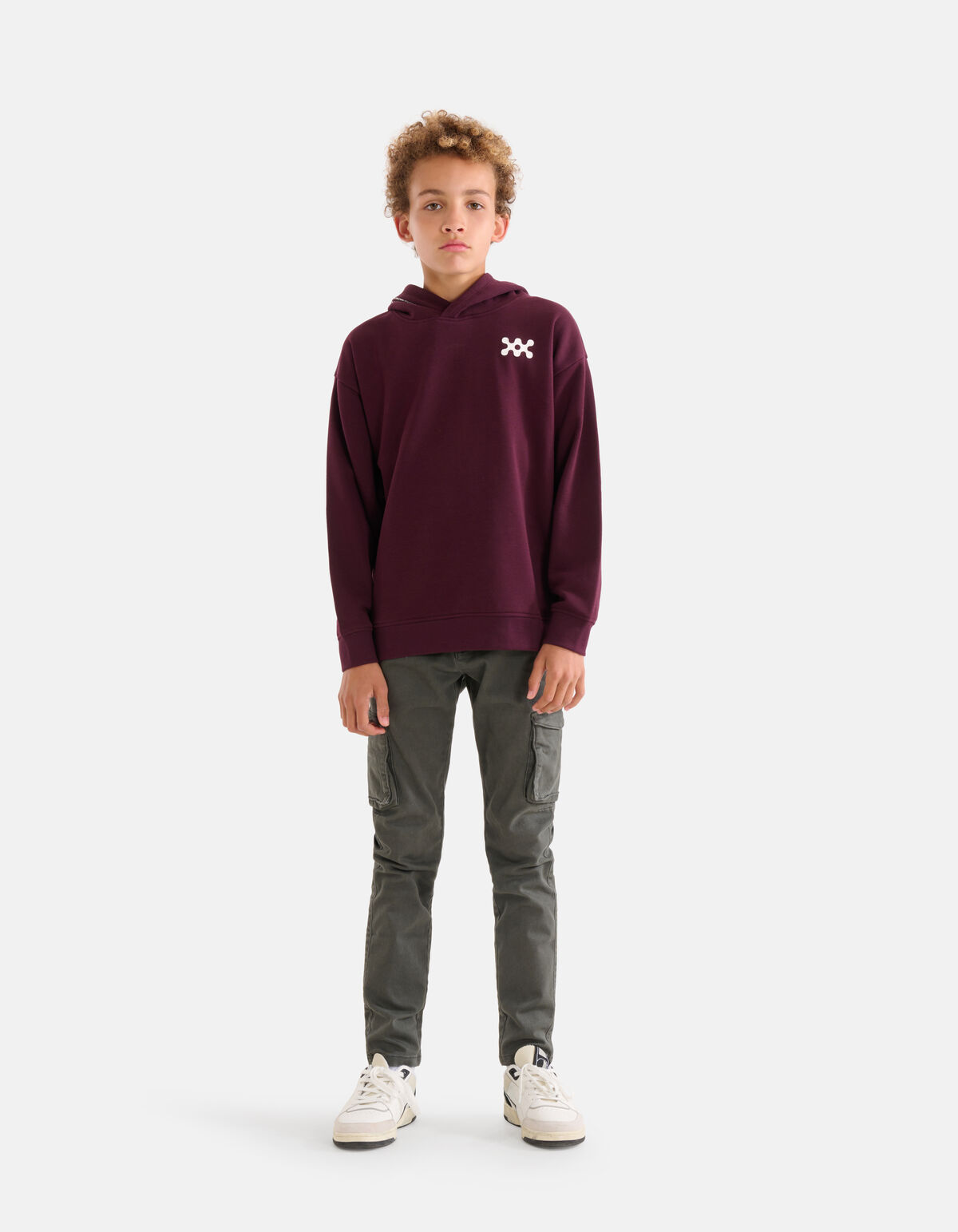 Basis Hoodie Bordeaux SHOEBY BOYS