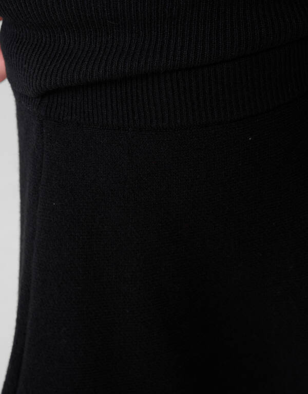 Knit Mini Rok Zwart SHOEBY GIRLS