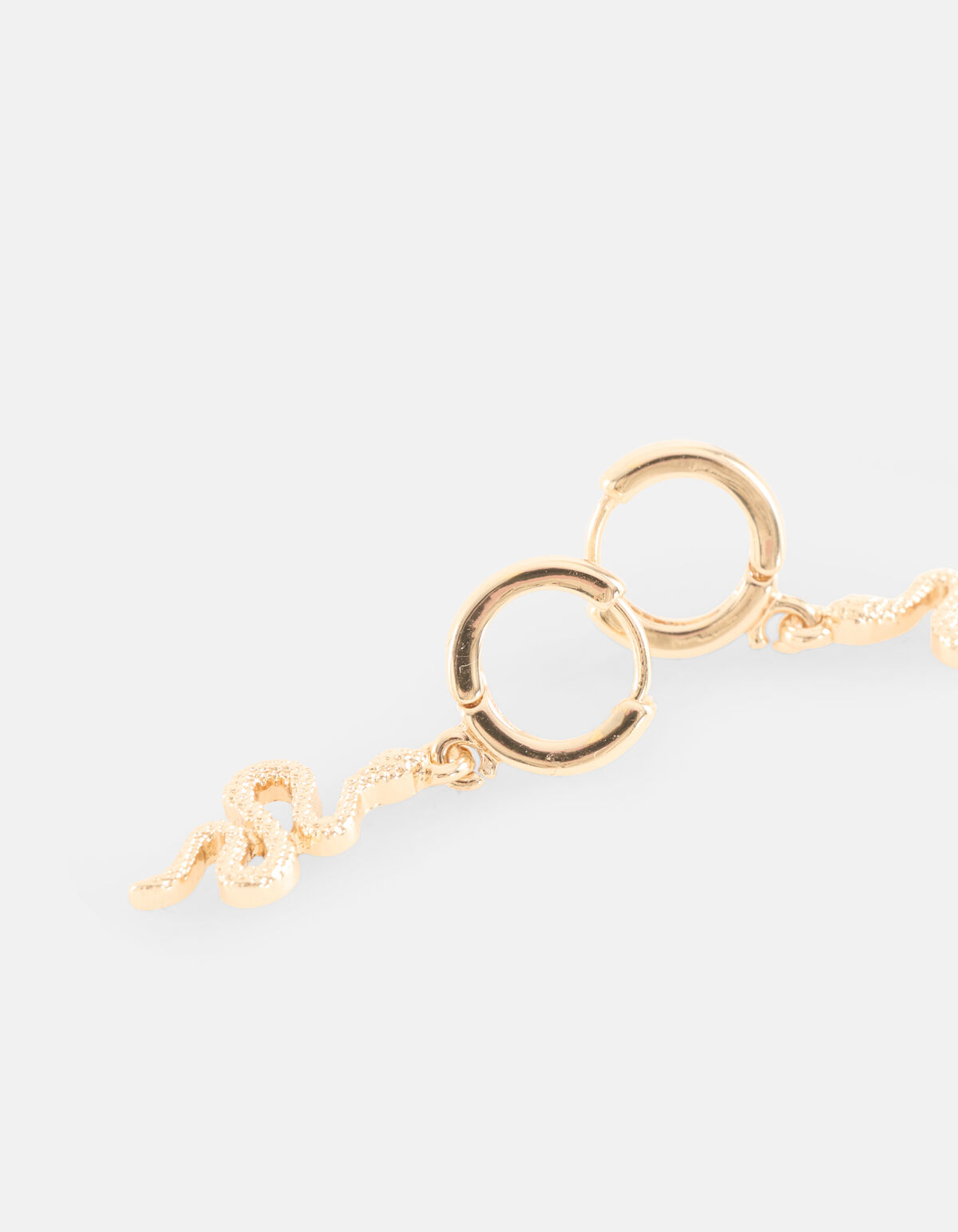 Slangen Oorbellen Goud SHOEBY ACCESSOIRES