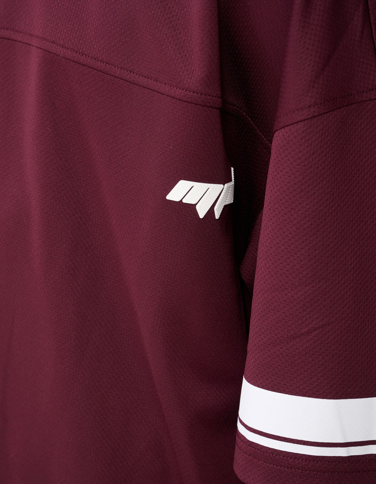 Oversized Sporty T-shirt Donkerrood SHOEBY BOYS