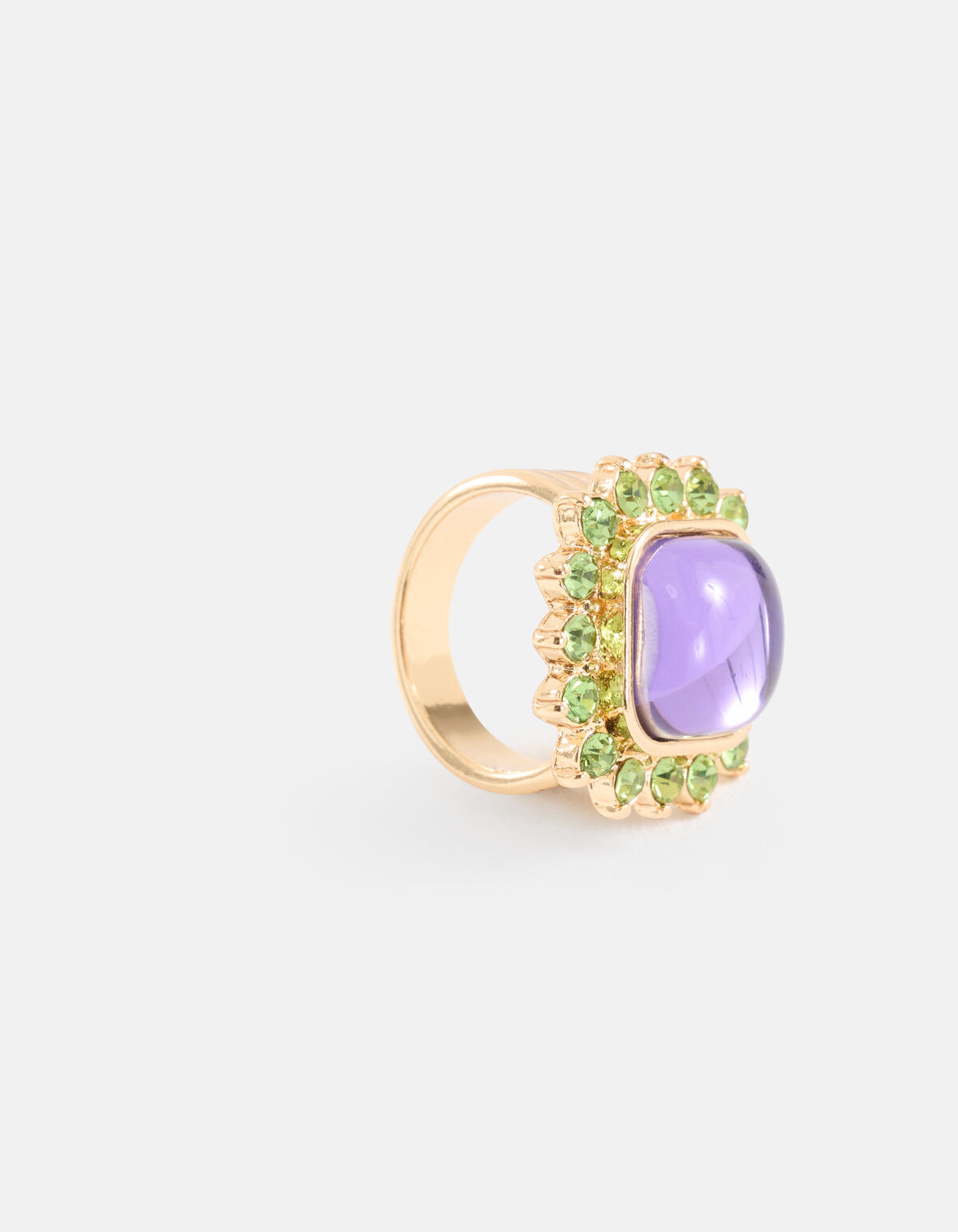 Colored Ring Goud SHOEBY ACCESSOIRES