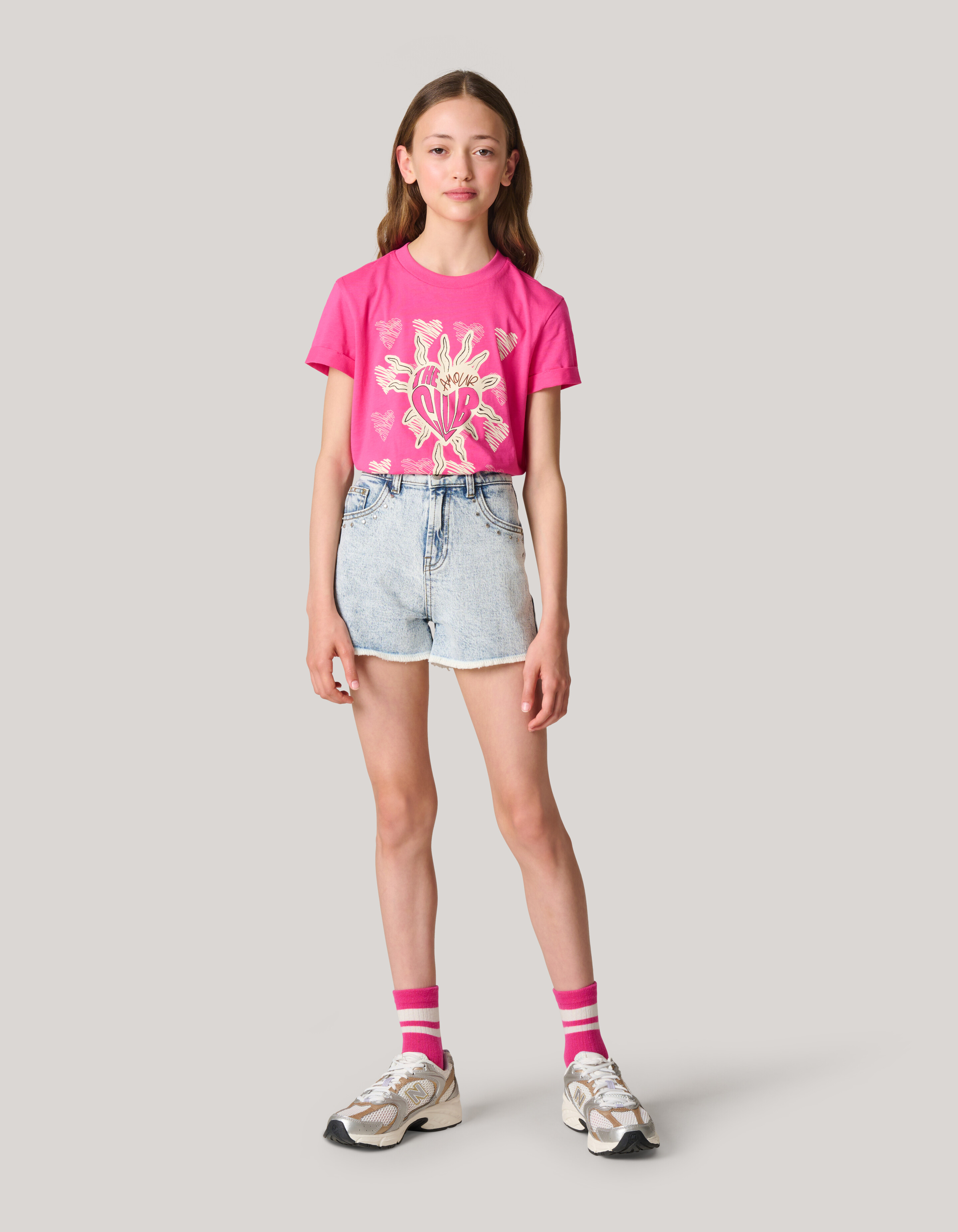 Artwork T-shirt Roze SHOEBY GIRLS