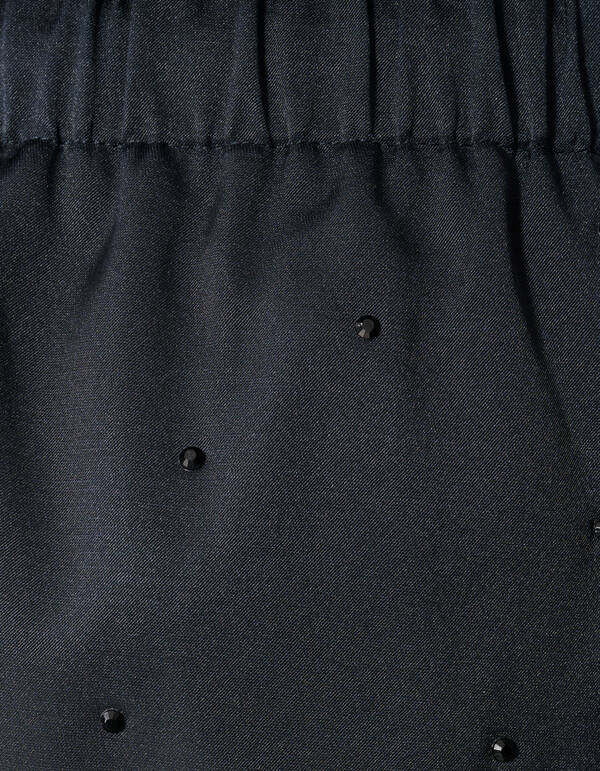 Strass Mini Rok Donkerblauw SHOEBY WOMEN
