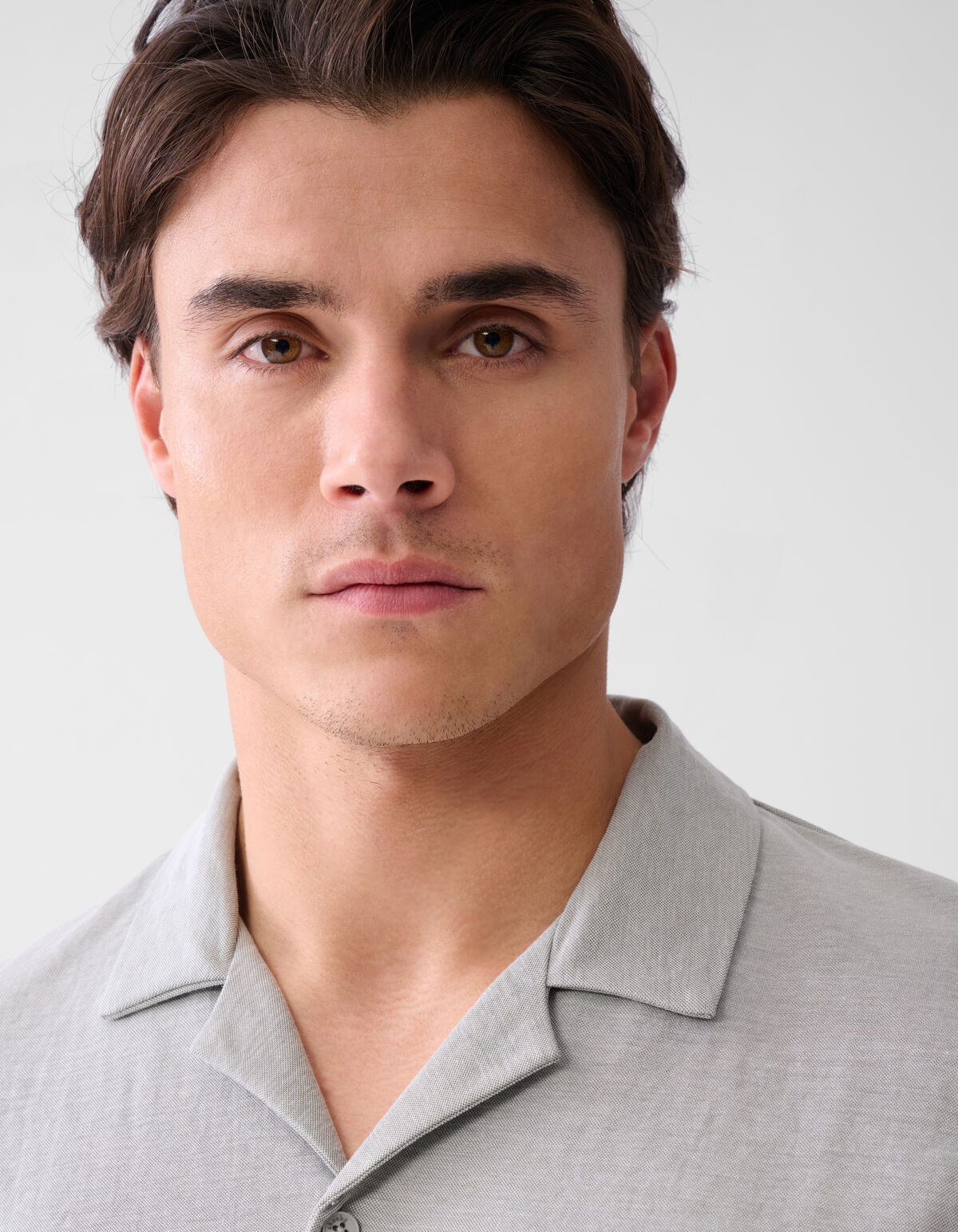 Pique Shirt Donkergroen SHOEBY MEN