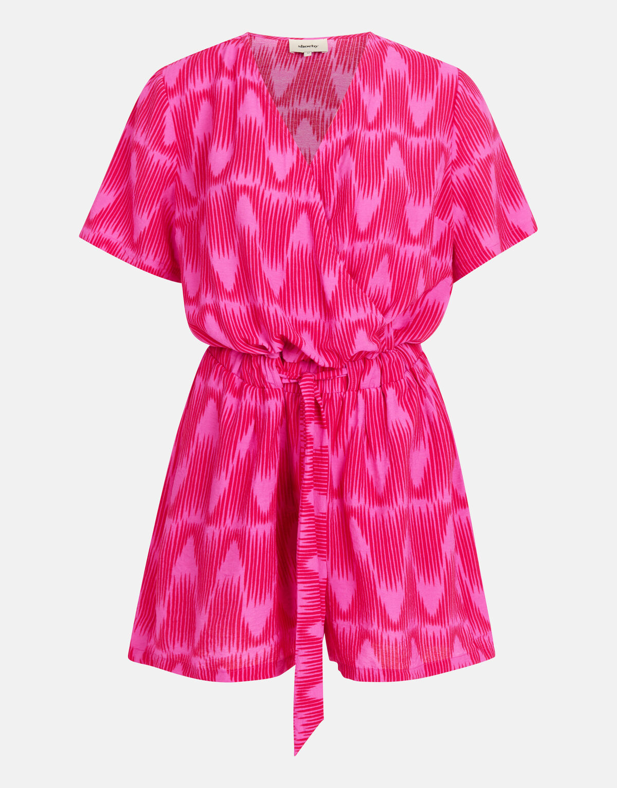 Grafische Print Jumpshort Roze SHOEBY WOMEN