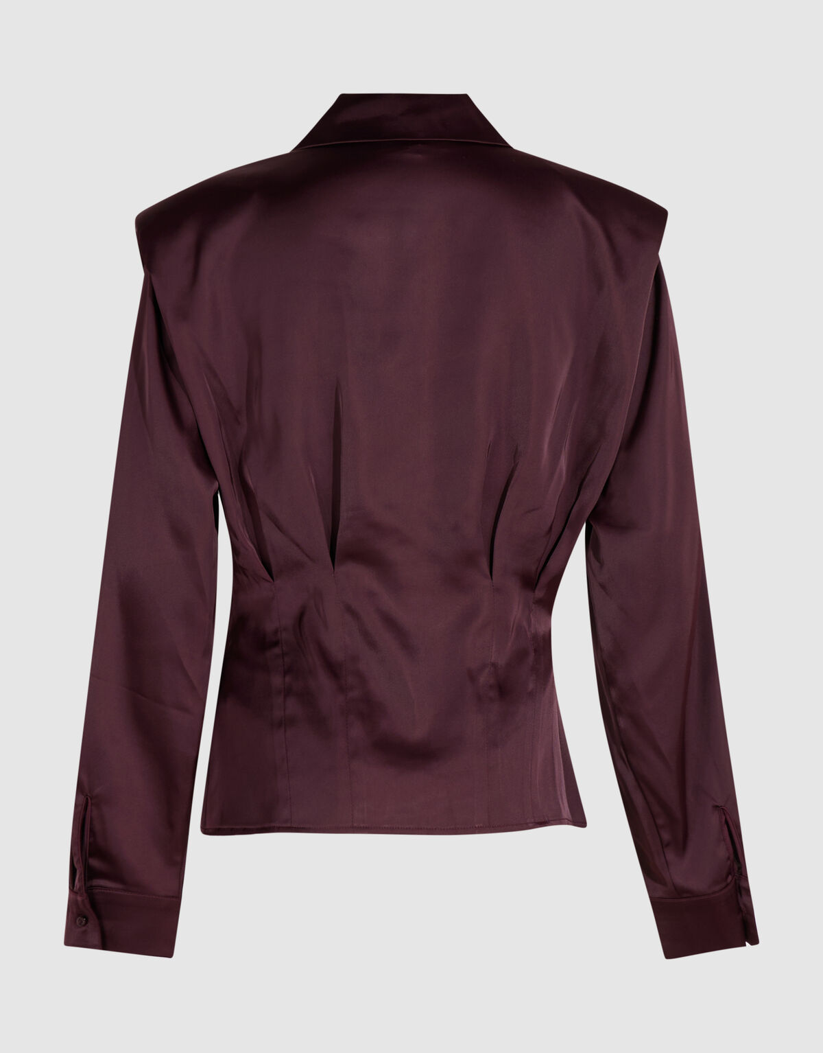 Getailleerde Blouse Donkerrood By Mieke SHOEBY WOMEN