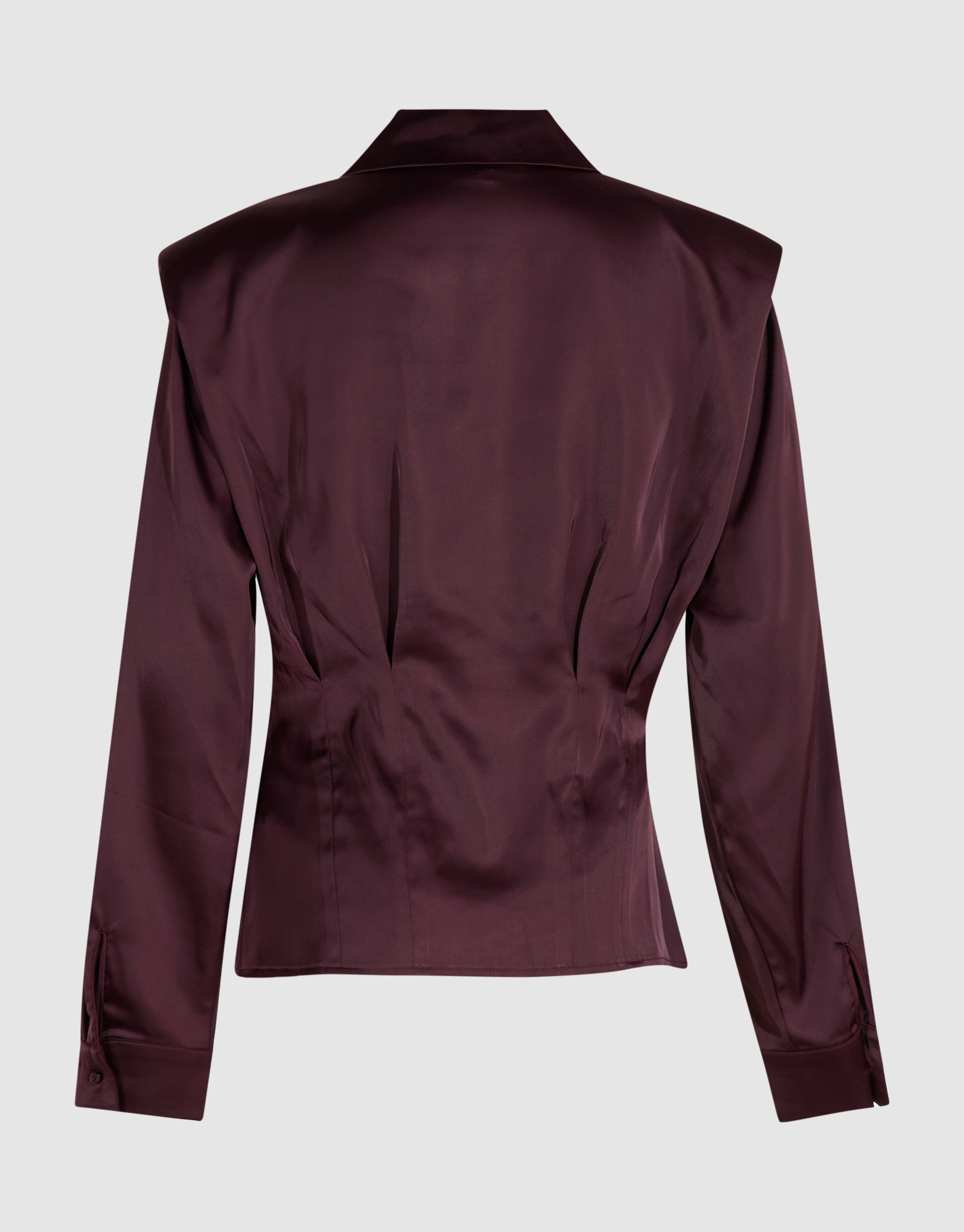 Getailleerde Blouse Donkerrood By Mieke SHOEBY WOMEN