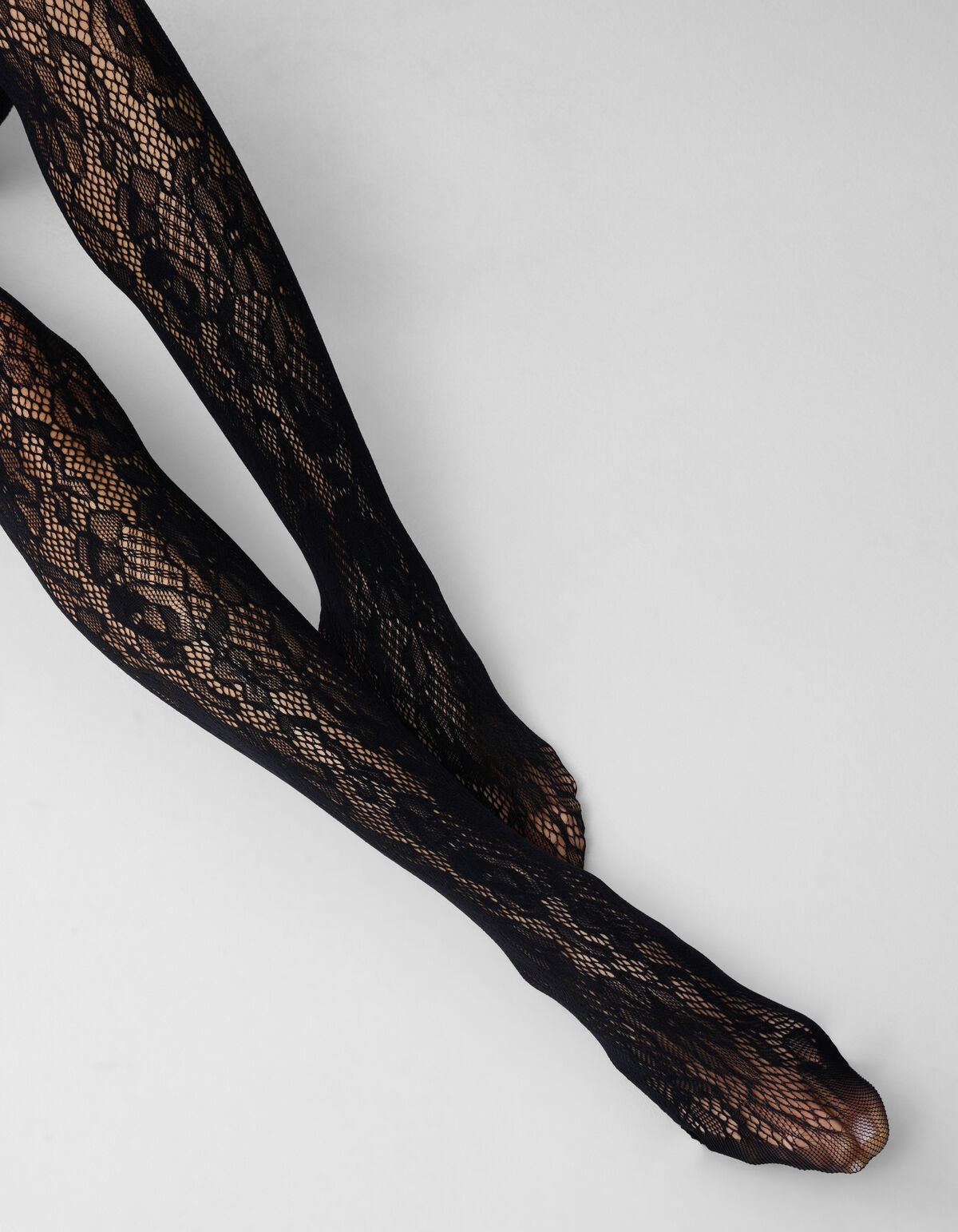Kanten Panty Zwart SHOEBY ACCESSOIRES