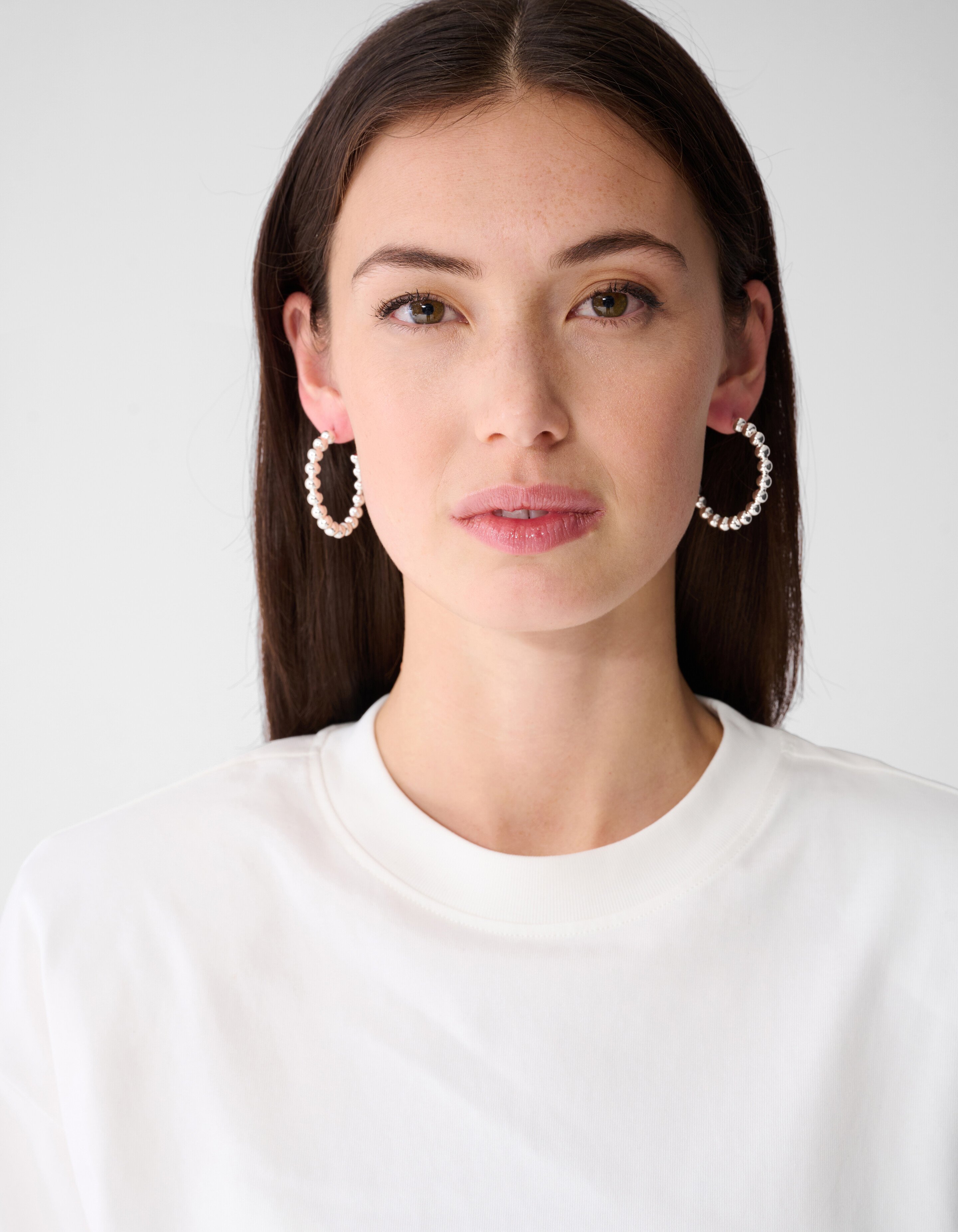 Small Bubble Hoop Oorbellen Zilver SHOEBY ACCESSOIRES