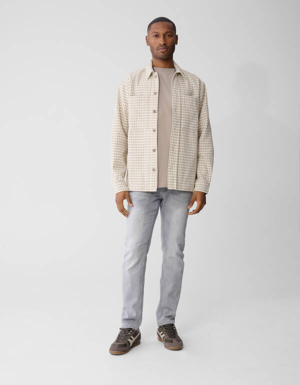 Block Overshirt Lichtbruin SHOEBY MEN