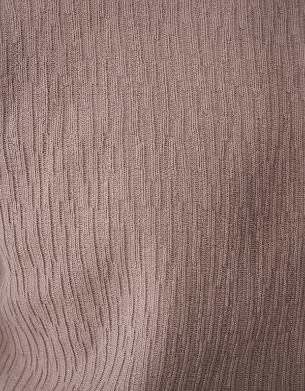 Structuur Sweater Lichtbruin SHOEBY MEN