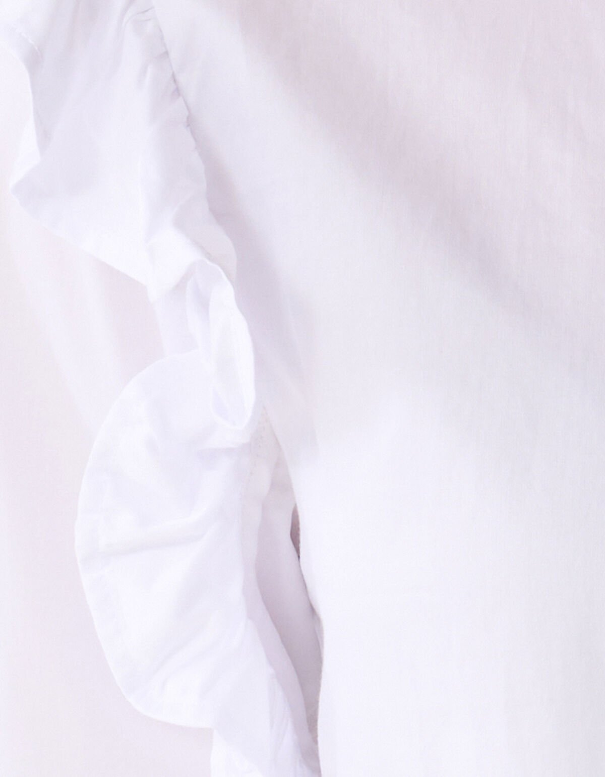 Ruffle Blouse Wit SHOEBY WOMEN