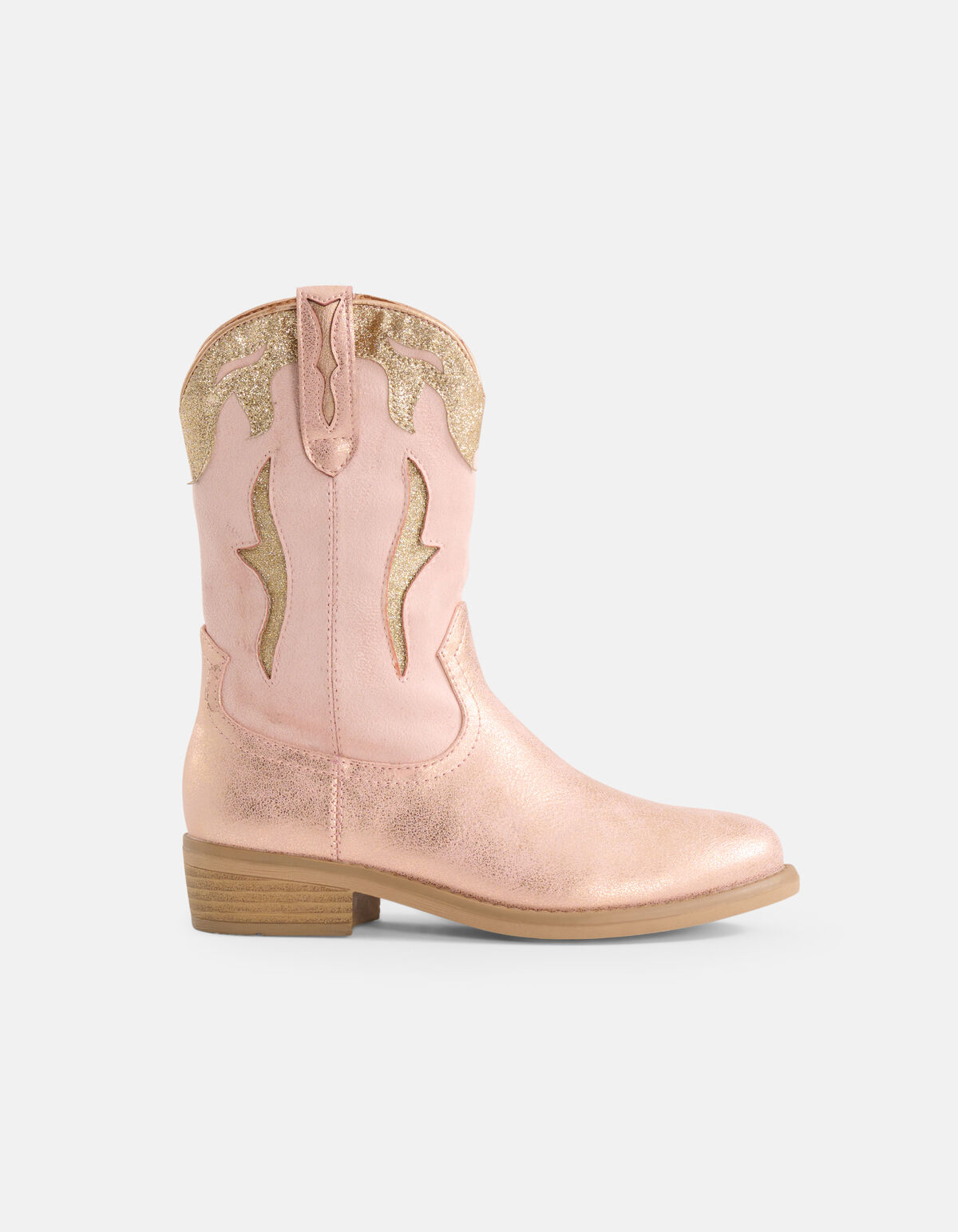 Western Laars Roze SHOEBY SHOES