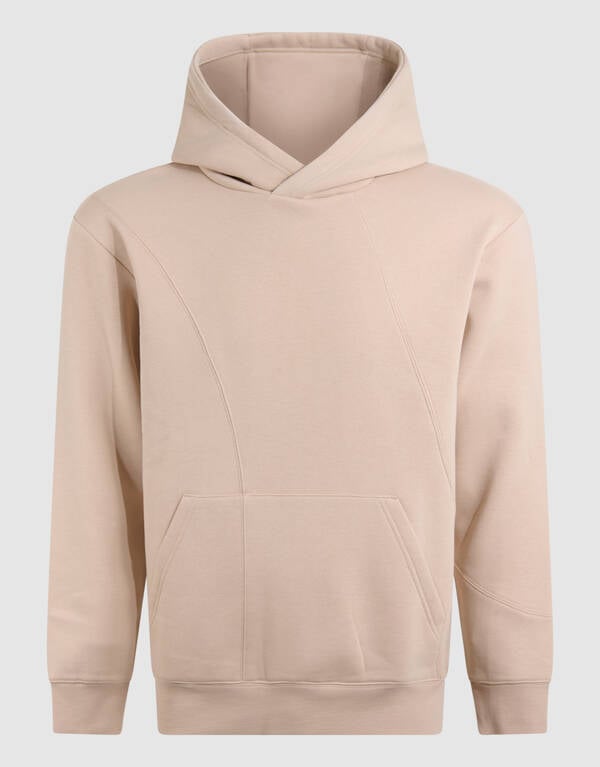 Mixed Sweat Hoodie Zand SHOEBY MEN