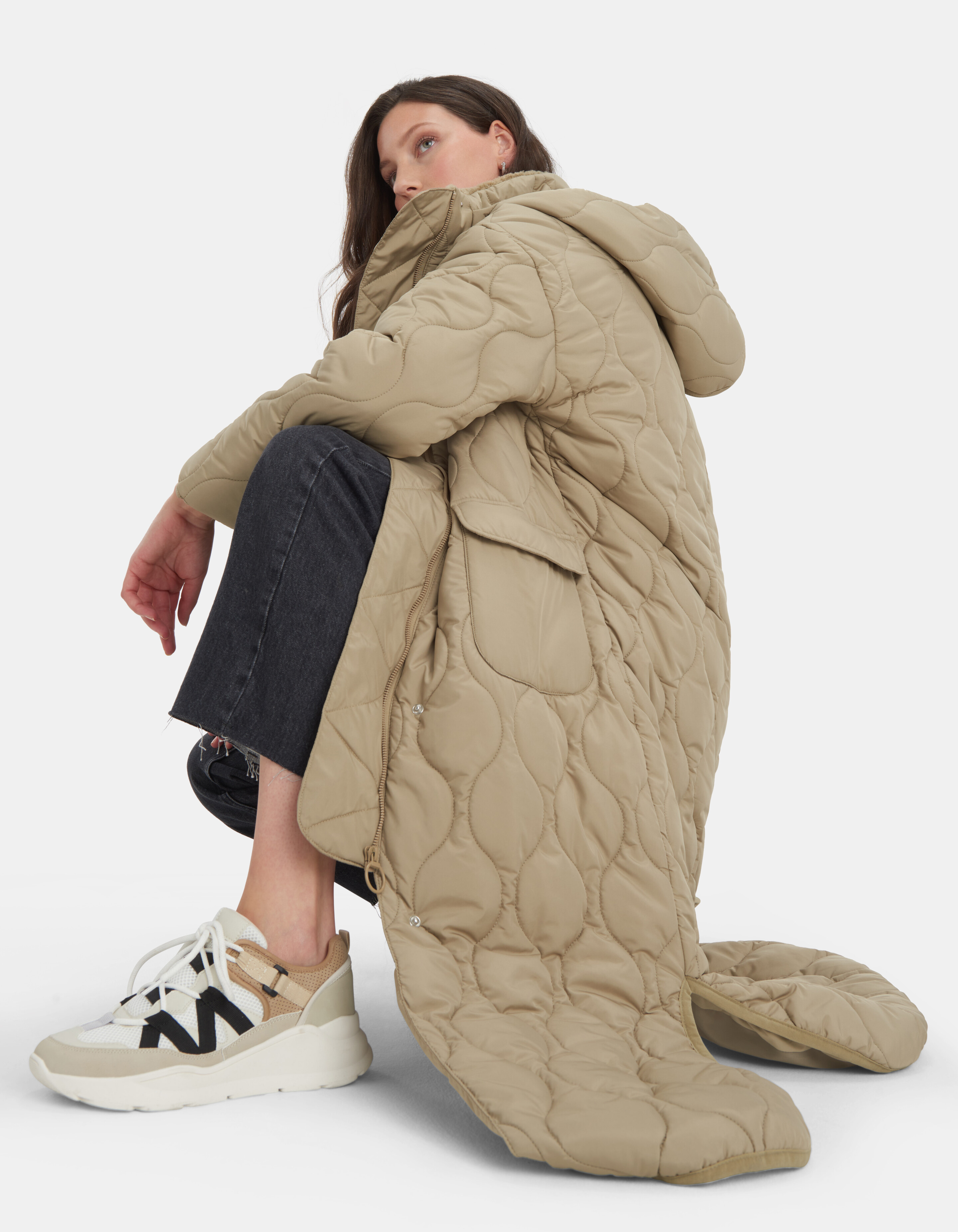 Lucy Quilted Winterjas EKSEPT