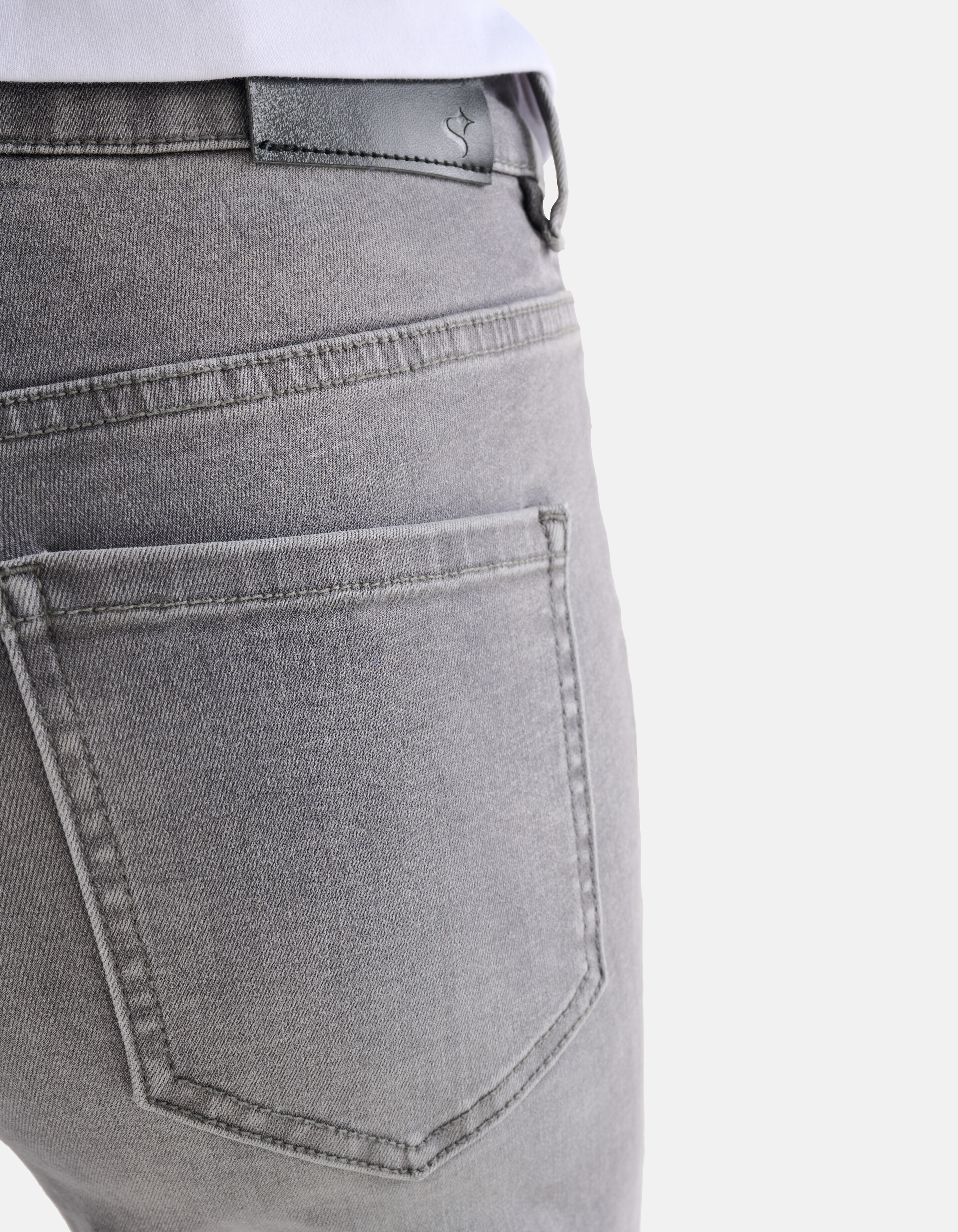 Skinny Jeans Lichtgrijs L28 Eksept