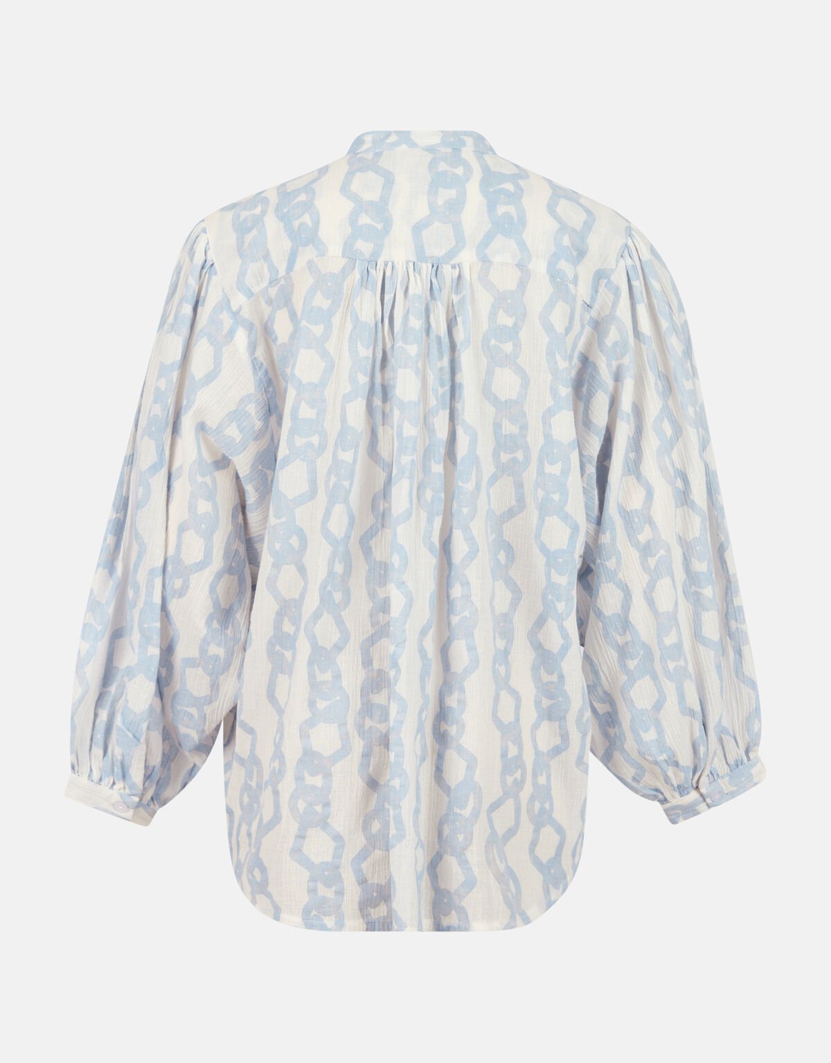 Waterprint Blouse Gebroken Wit By Mieke SHOEBY WOMEN
