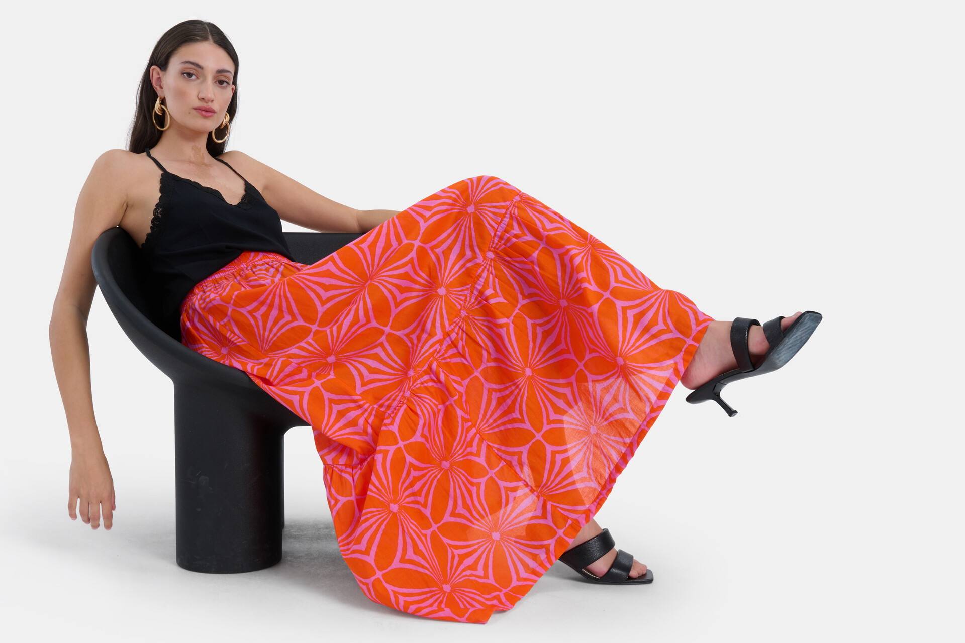 Voile Maxi Rok EKSEPT