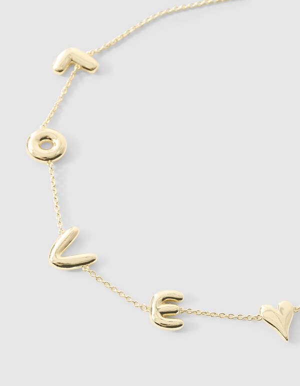 Love Ketting Goud SHOEBY ACCESSOIRES