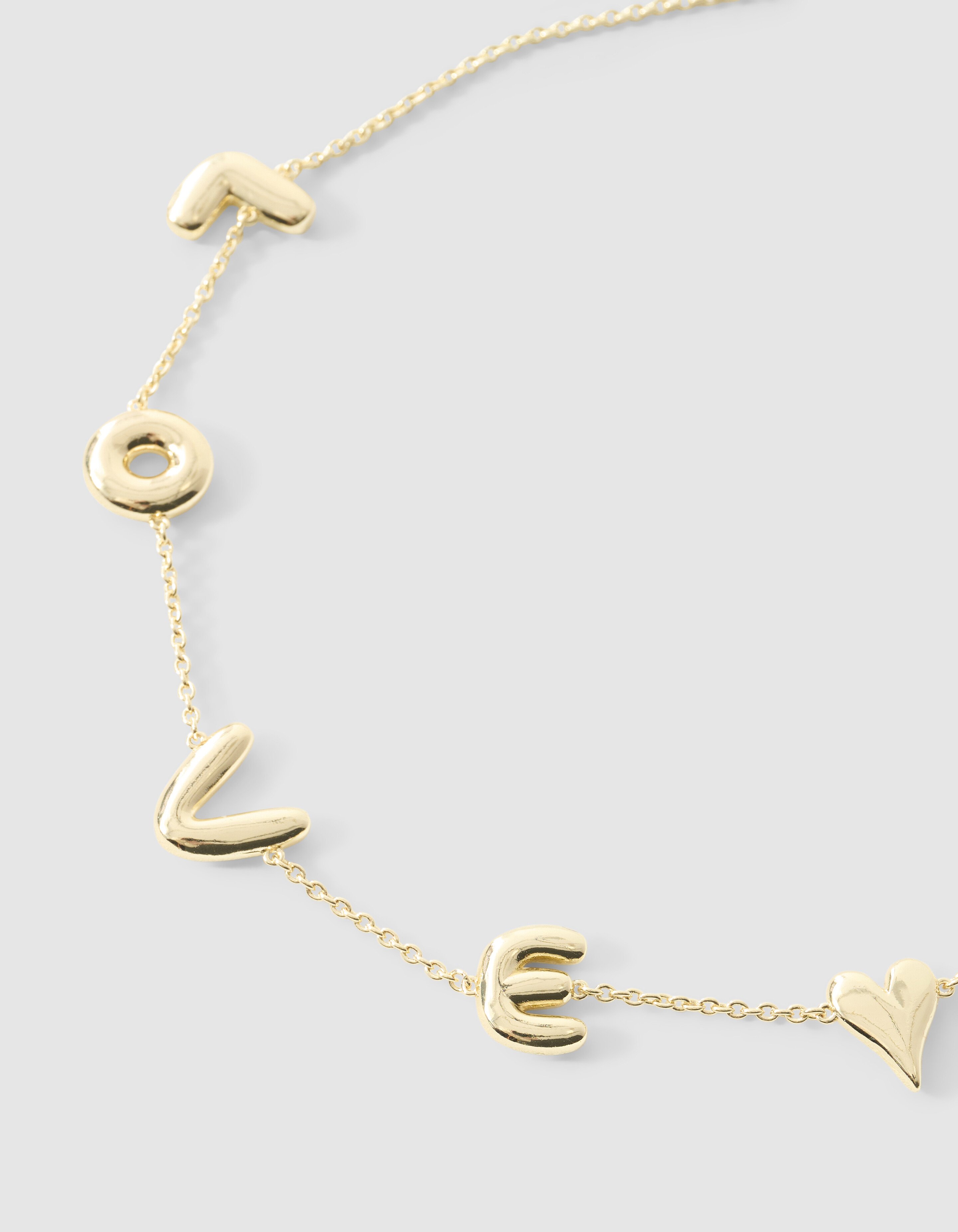 Love Ketting Goud SHOEBY ACCESSOIRES