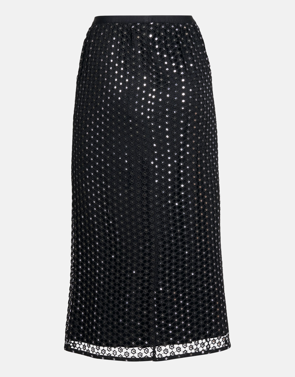 Kanten Glitter Rok Zwart SHOEBY WOMEN