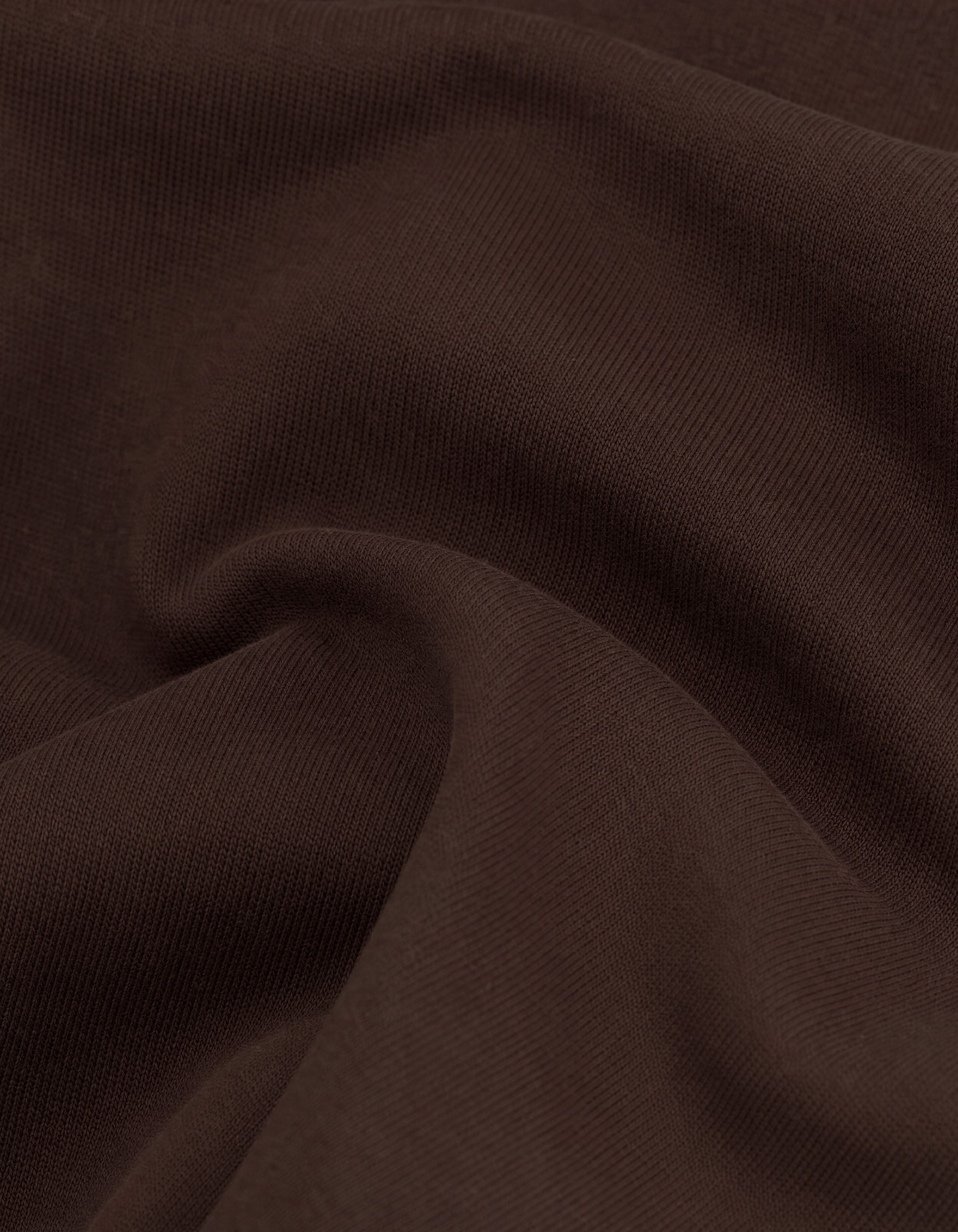 Interlock Hoodie Donkerbruin SHOEBY MEN