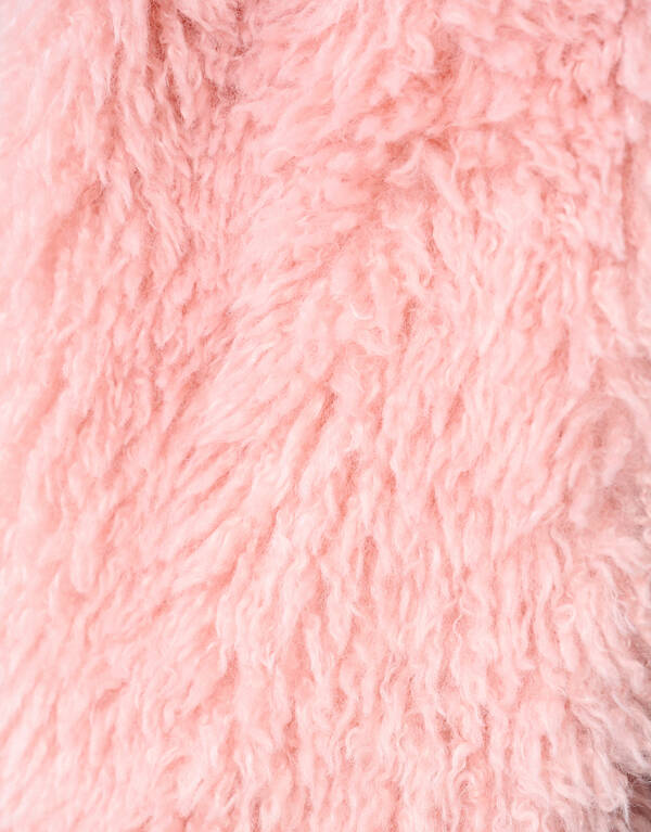 Teddy Fur Gilet Lichtroze SHOEBY WOMEN