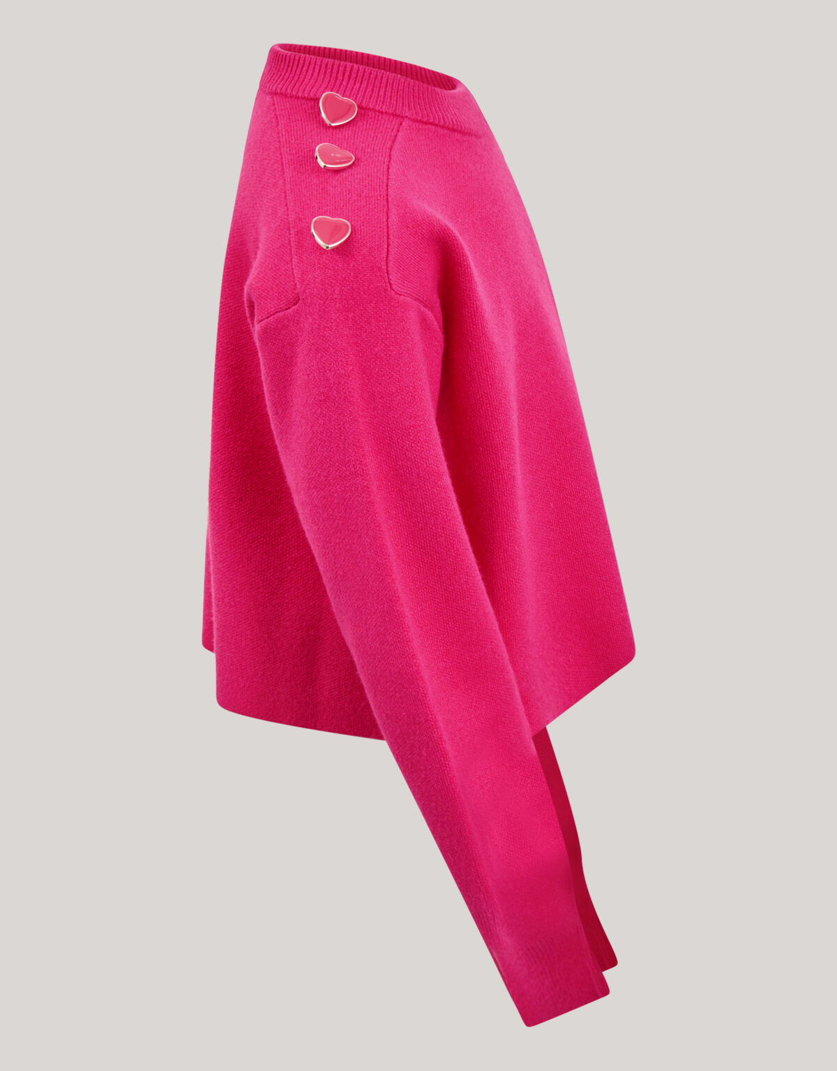 Fancy Button Trui Roze SHOEBY GIRLS