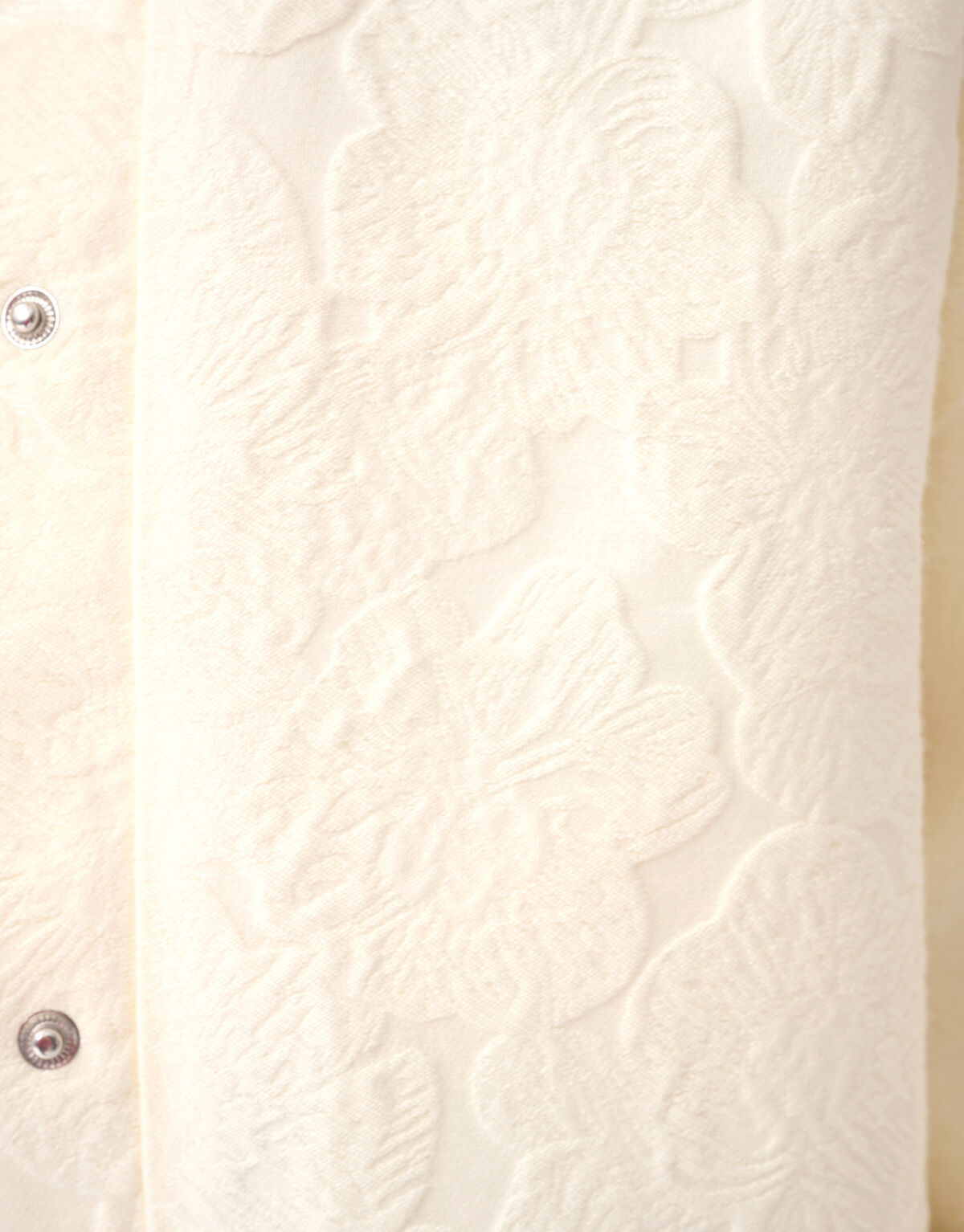 Jacquard Bloem Bomber Gebroken Wit SHOEBY WOMEN