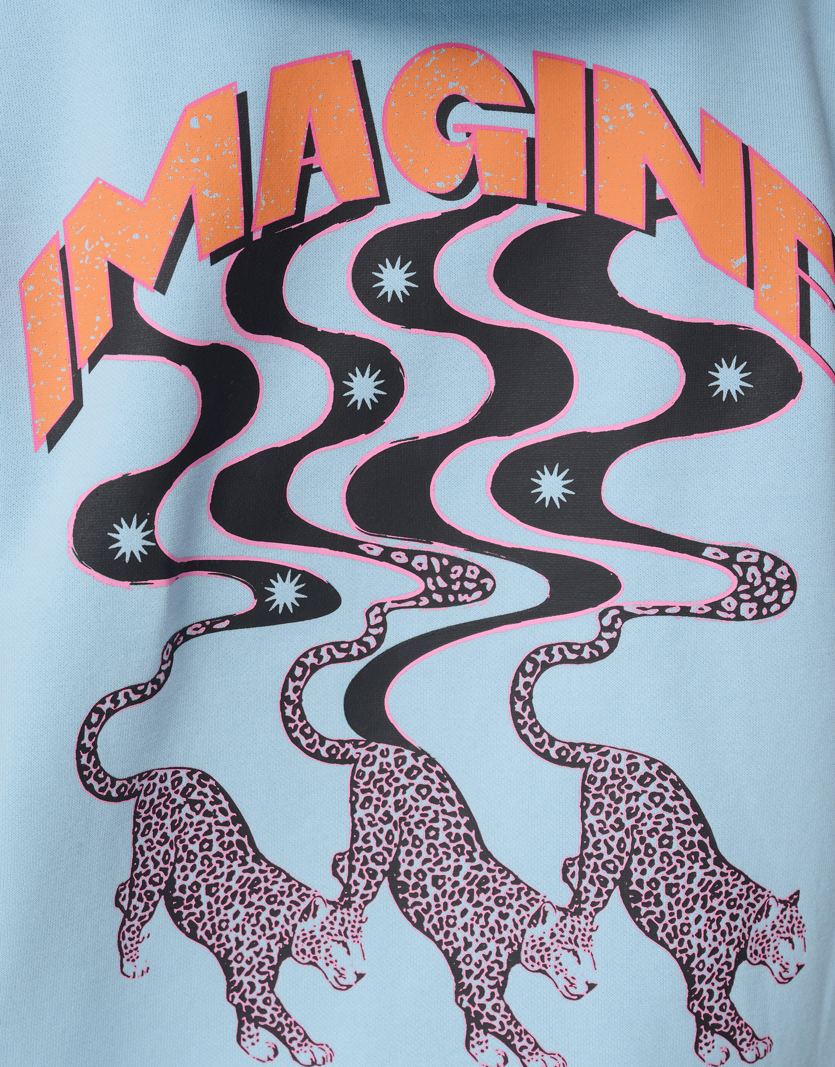 Imagine Artwork Hoodie Lichtblauw SHOEBY GIRLS