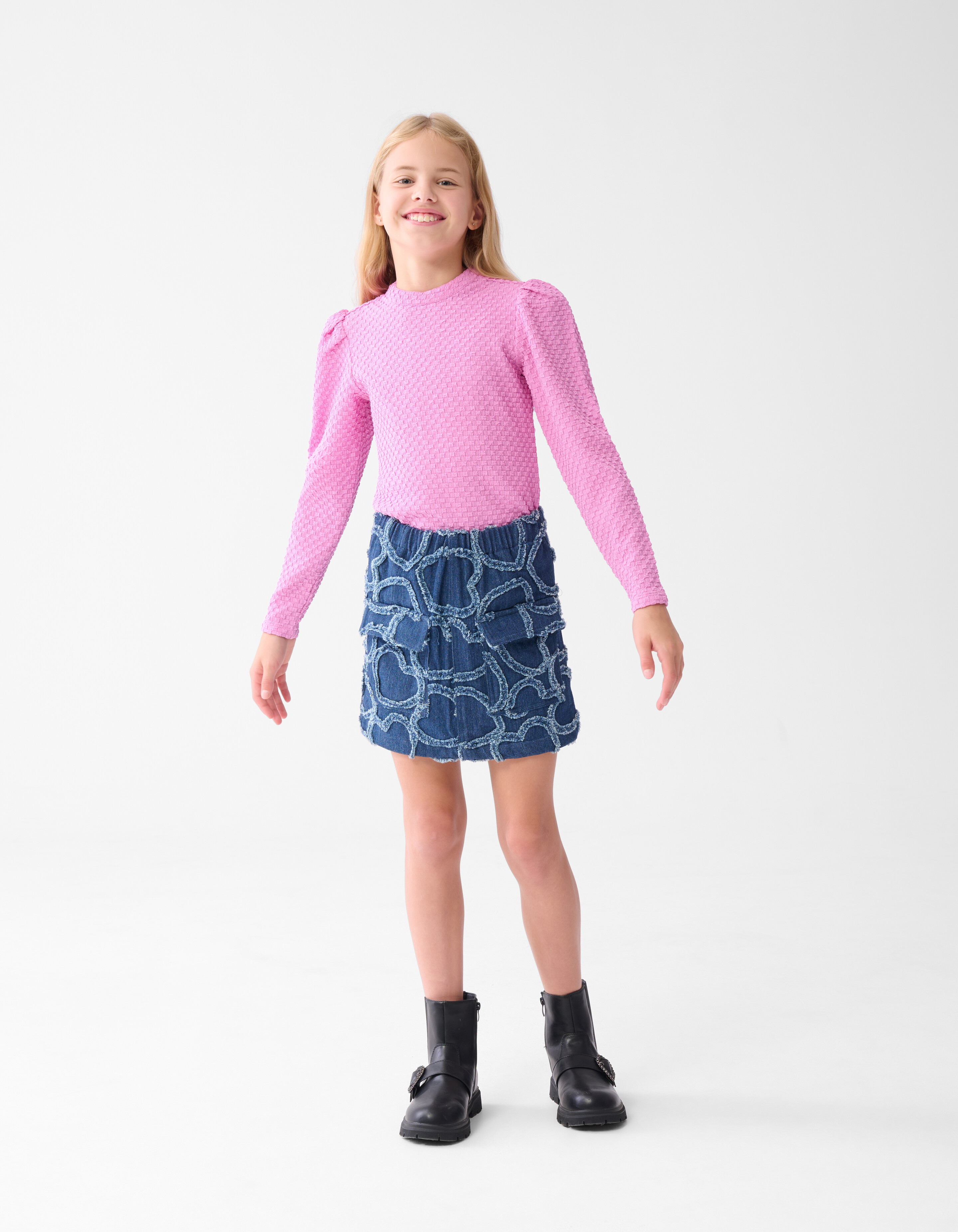 Structuur Top Roze SHOEBY GIRLS
