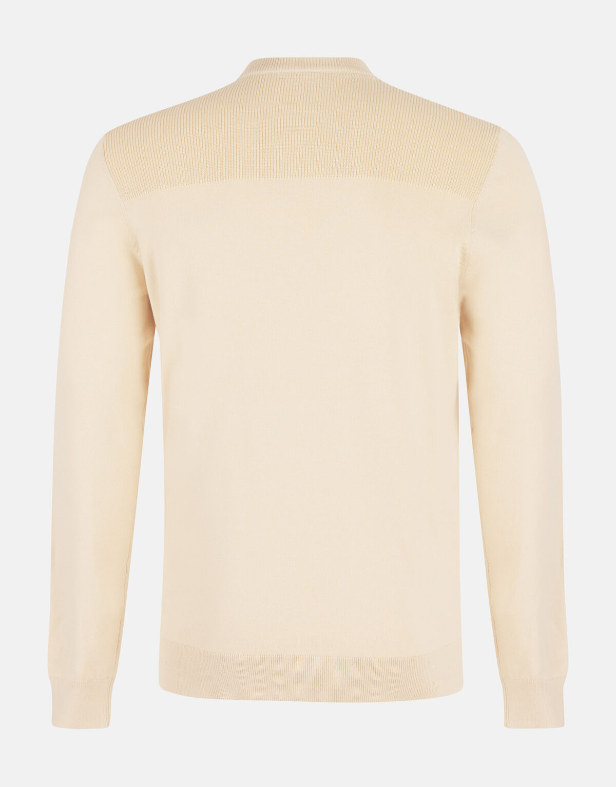 Rib Trui Beige SHOEBY MEN
