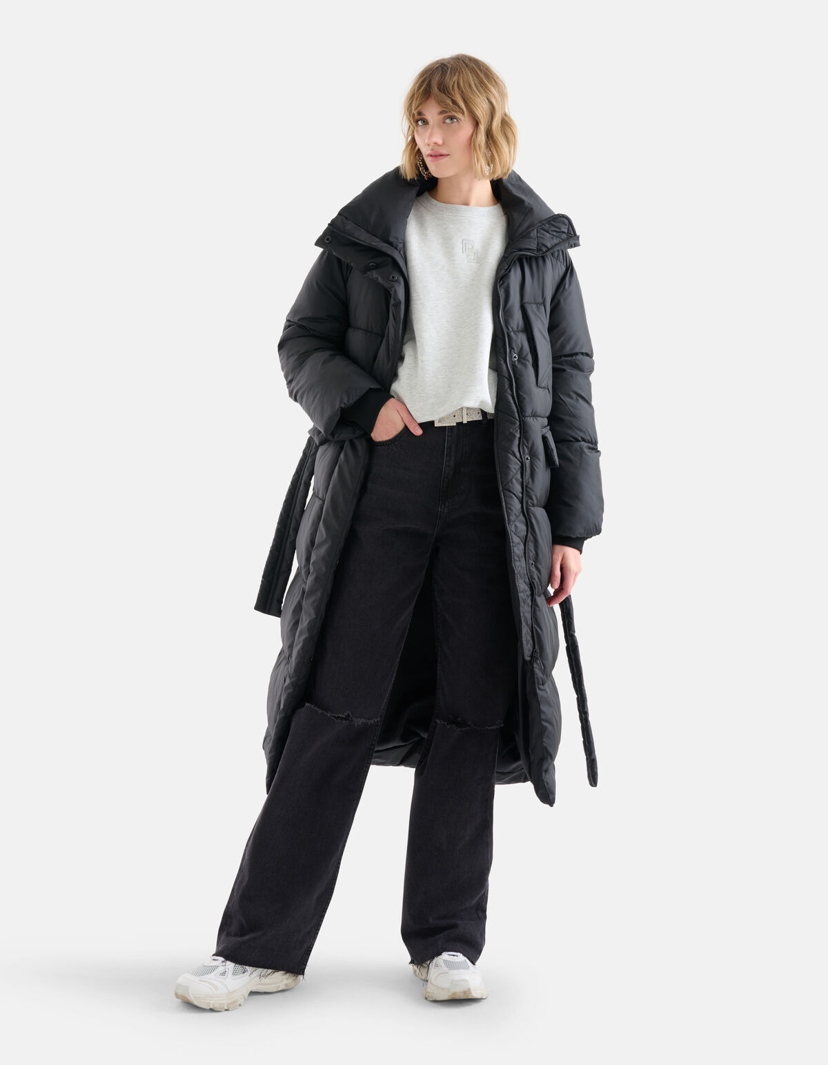 Long Puffer Jas SHOEBY WOMEN