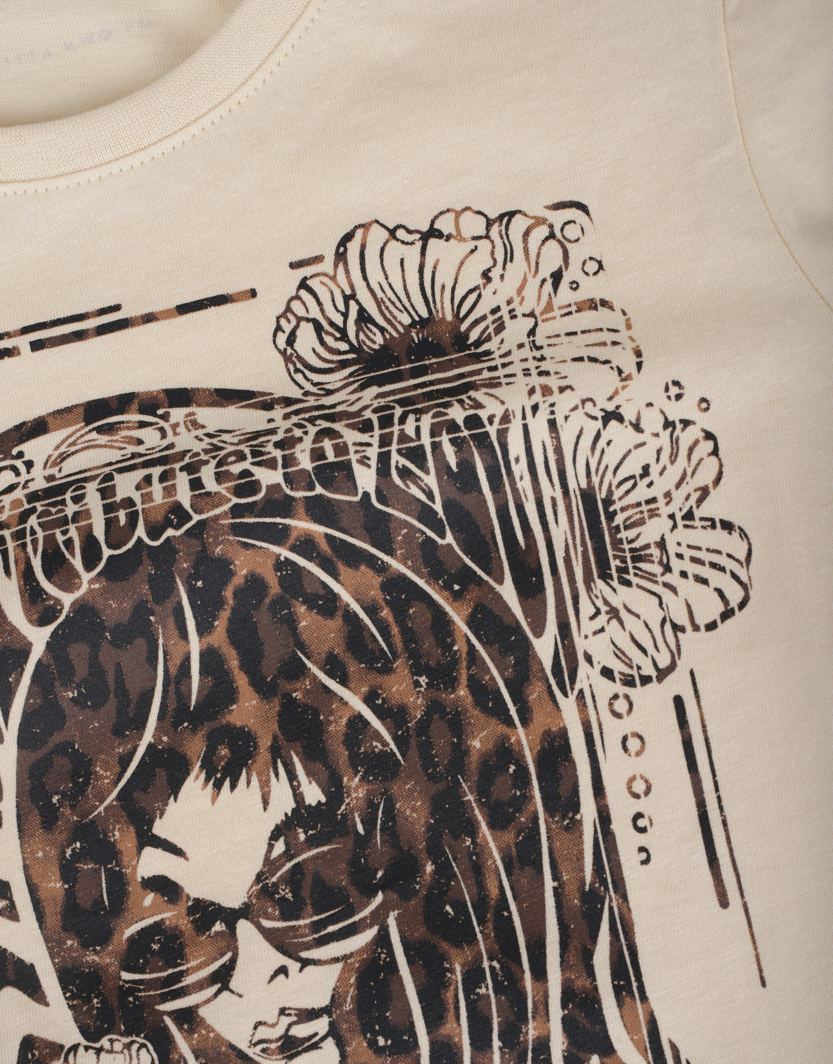 Leopard Girl T-shirt JILL&MITCH