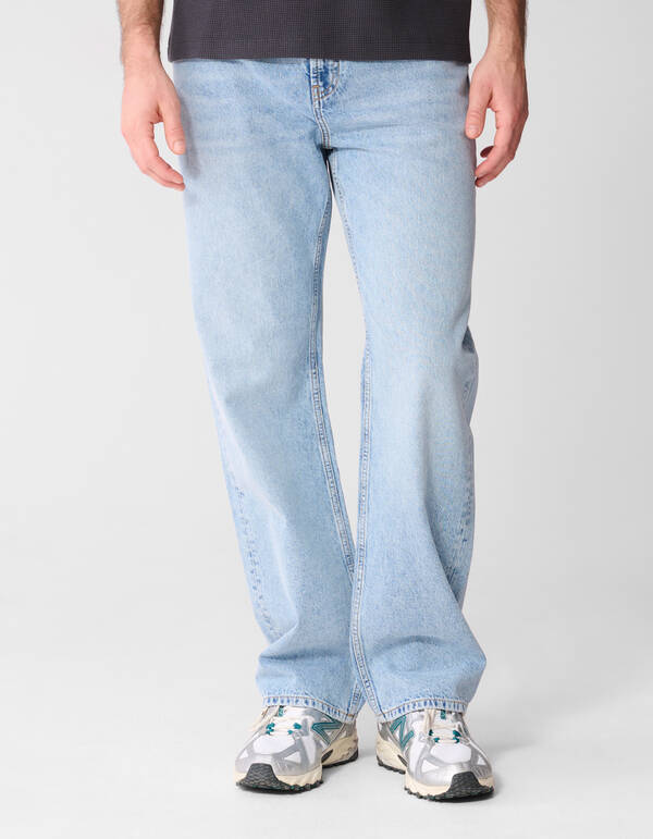 Relaxed Fit Jeans Bleached L32 SHOEBY MEN