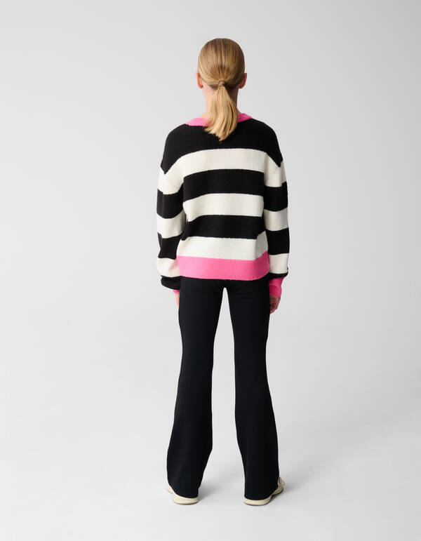 Sporty Flared Broek Zwart SHOEBY GIRLS