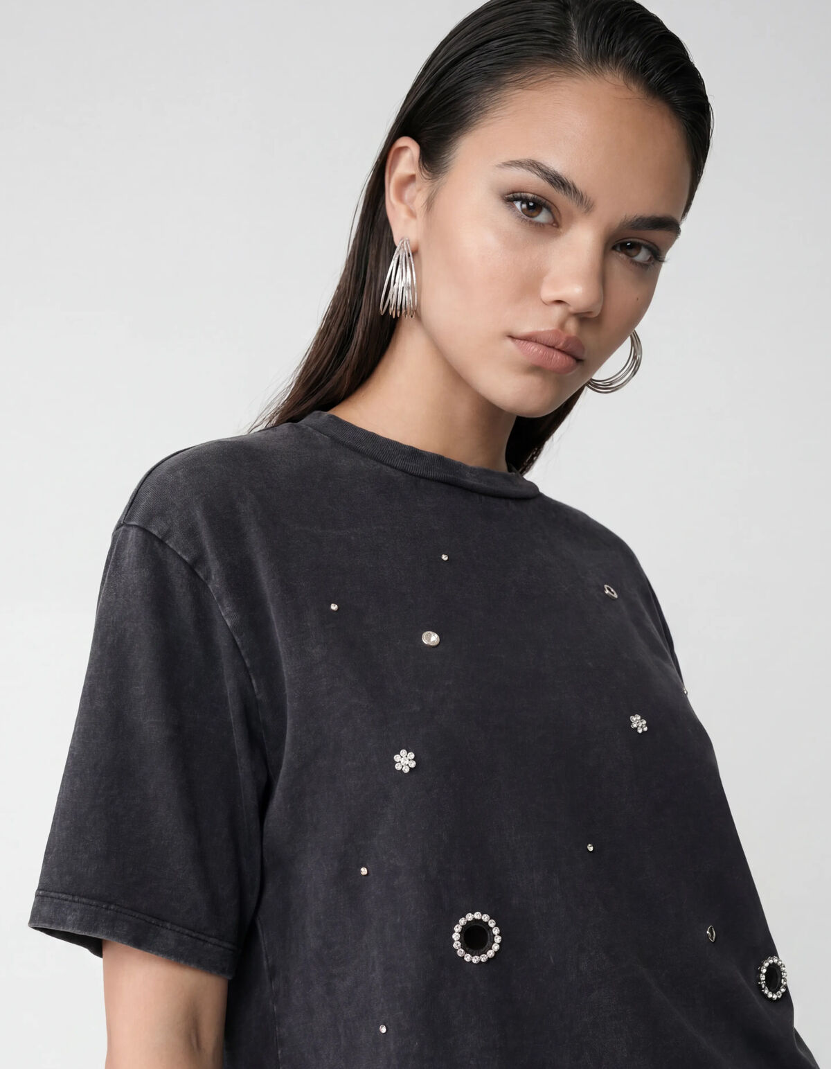 Multi Hoop Oorbellen Zilver SHOEBY ACCESSOIRES