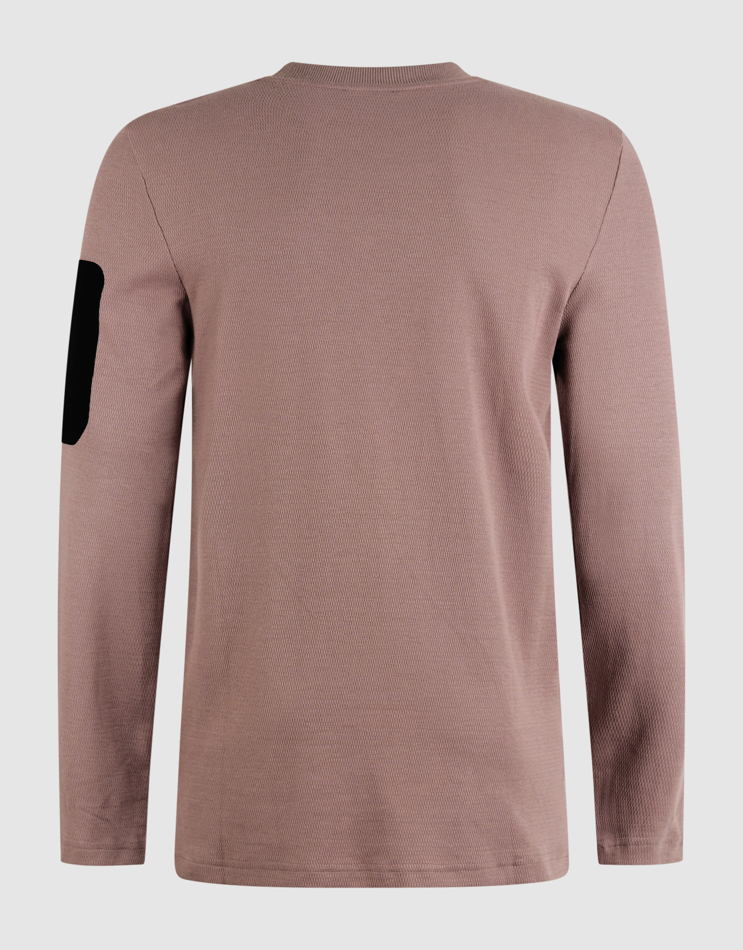 Structuur Pocket T-shirt Lichtbruin SHOEBY MEN